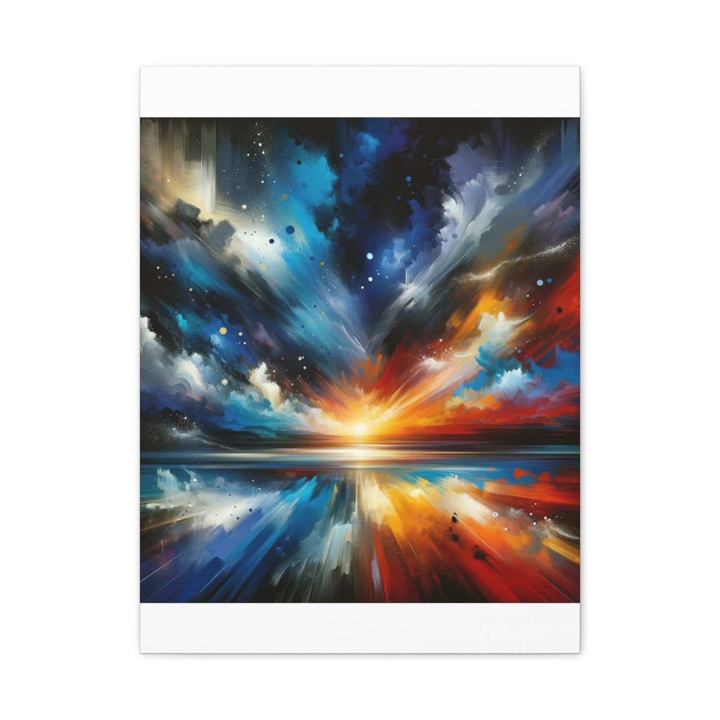 Vibrant Cosmic Sunrise - Matte Canvas, Stretched, 1.25"