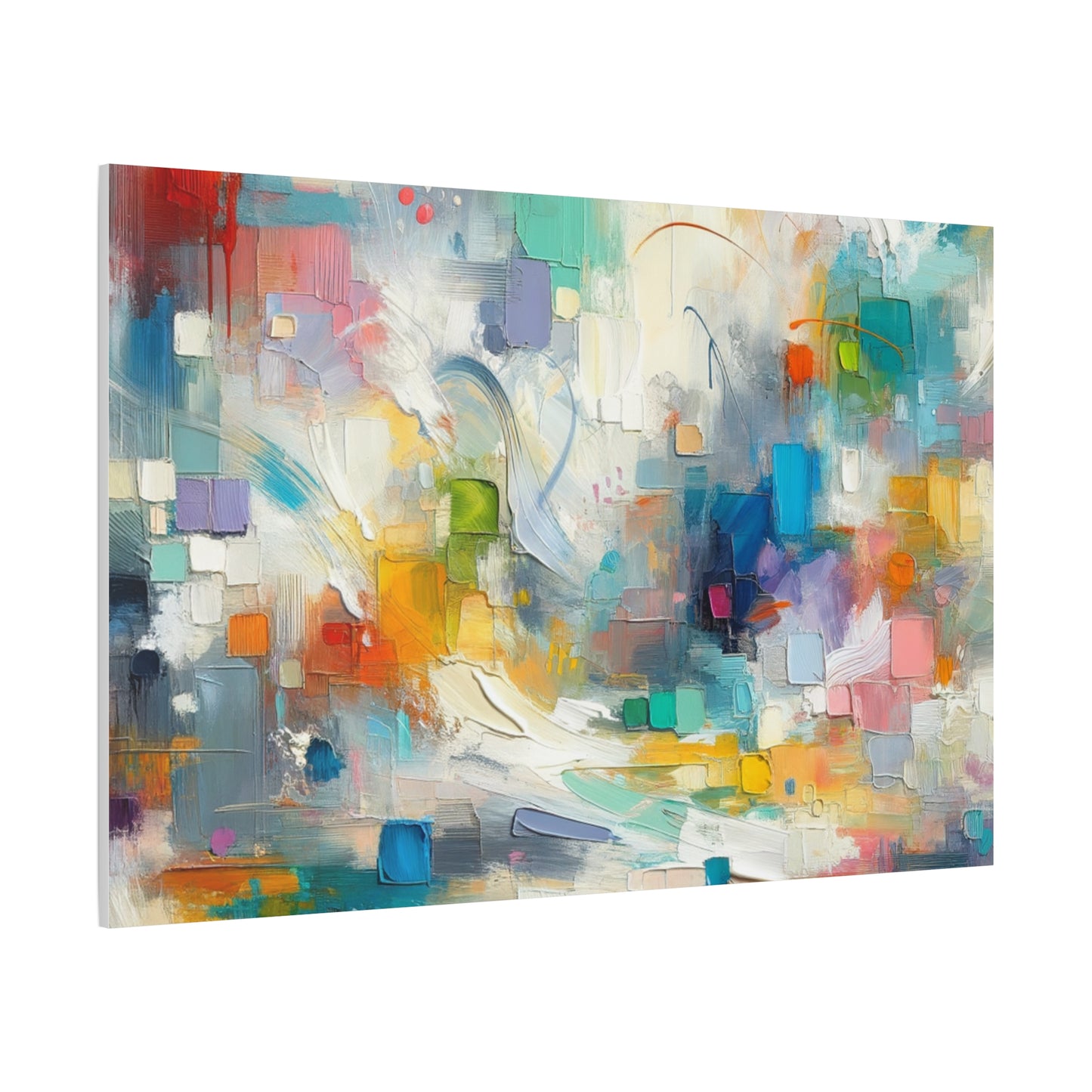 Abstract Color Burst - Matte Canvas, Stretched, 1.25"