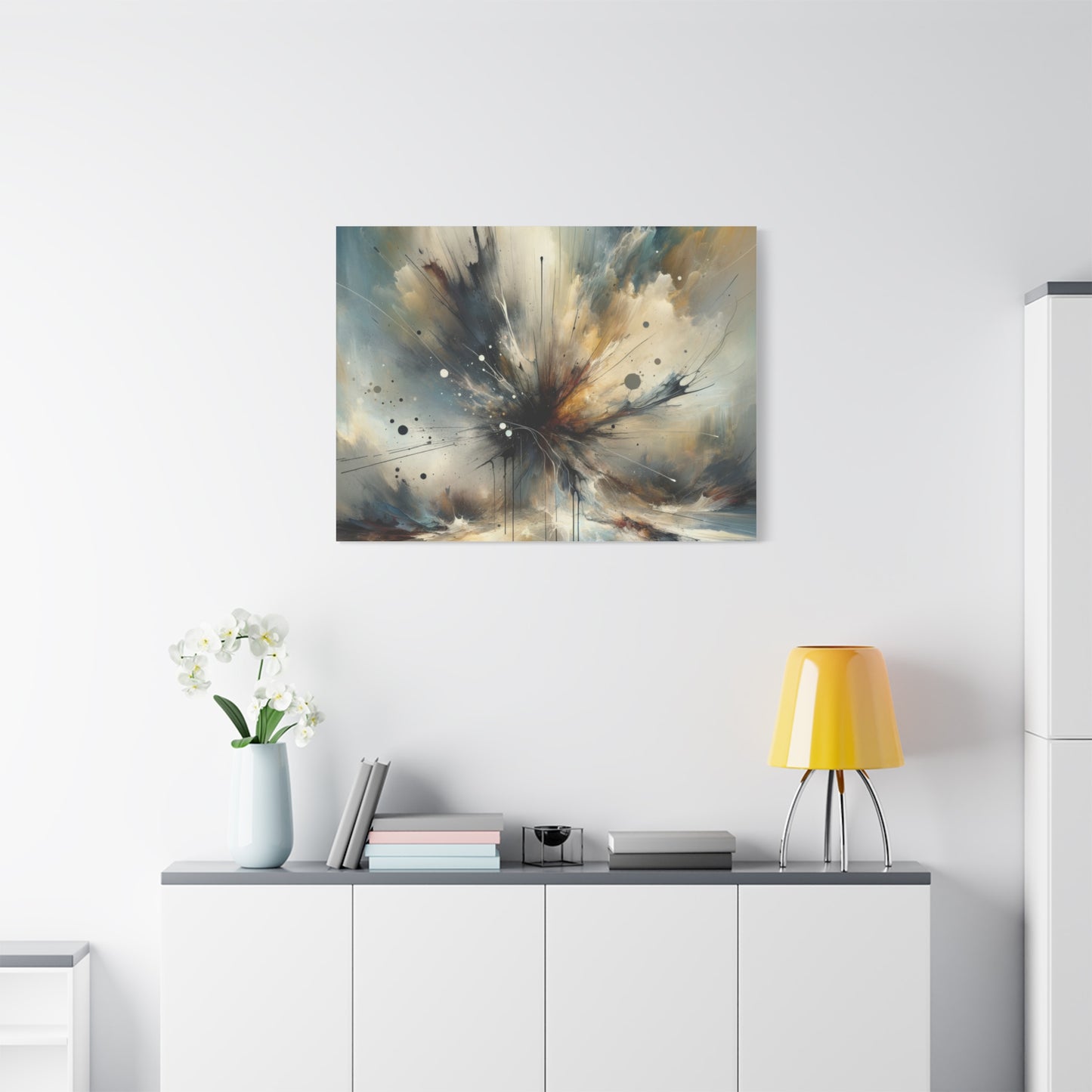 Abstract Explosion - Matte Canvas, Stretched, 1.25"