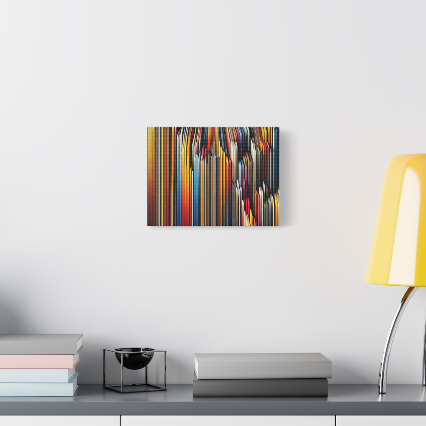 Vibrant Abstract Lines - Matte Canvas, Stretched, 1.25"