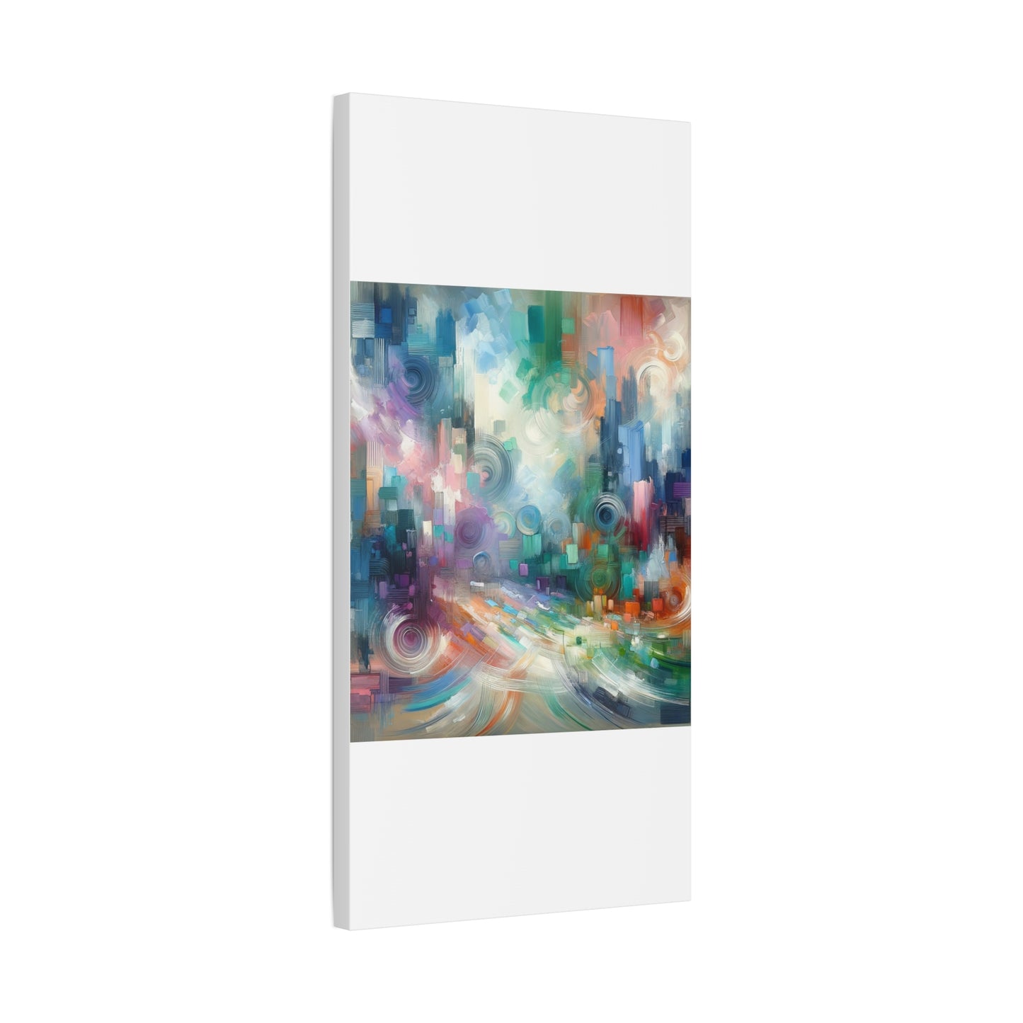 Abstract Color Symphony - Matte Canvas, Stretched, 1.25"