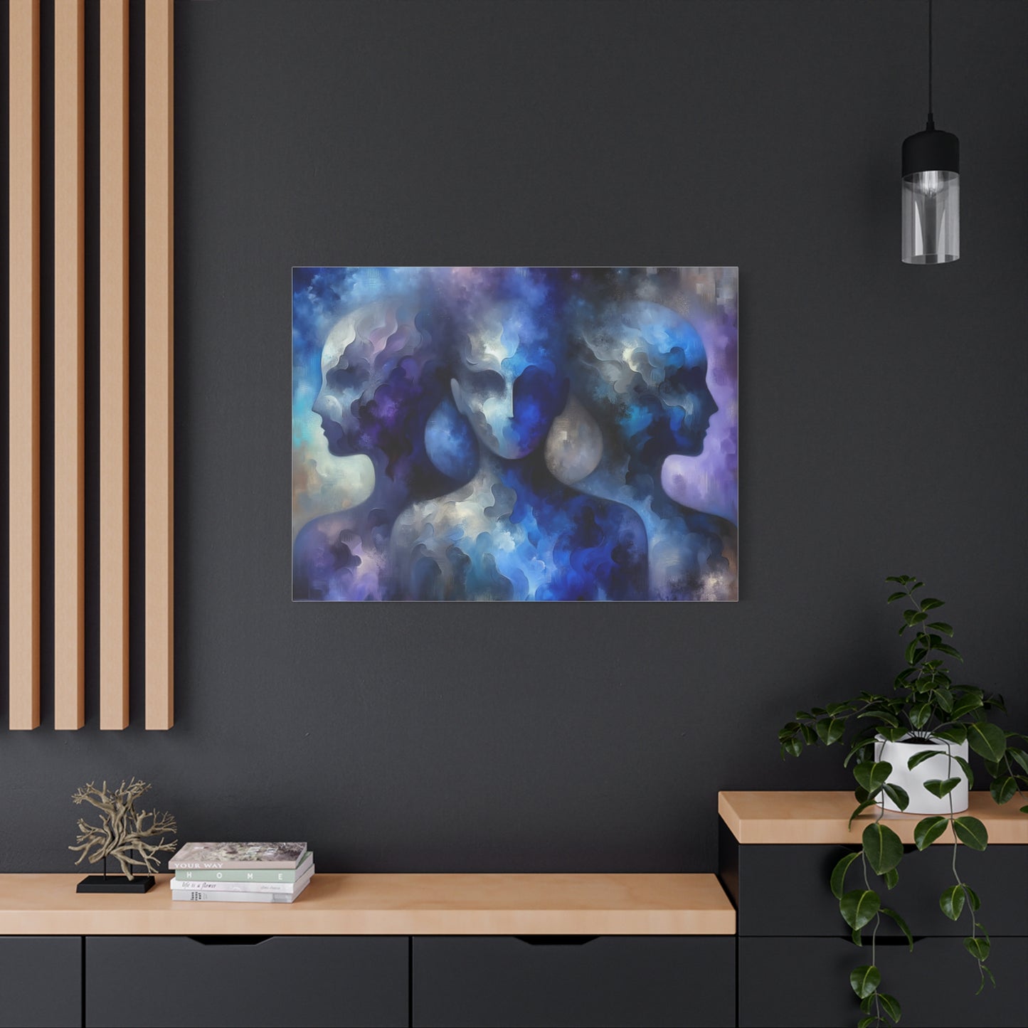 Ethereal Trio - Matte Canvas, Stretched, 1.25"