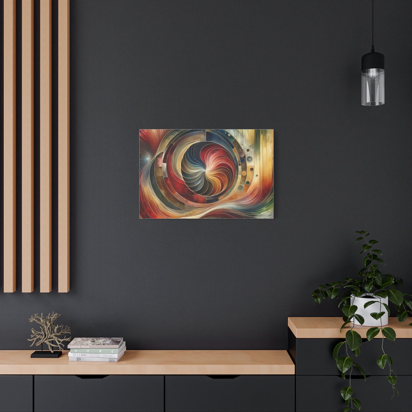 Abstract Swirl - Matte Canvas, Stretched, 1.25"