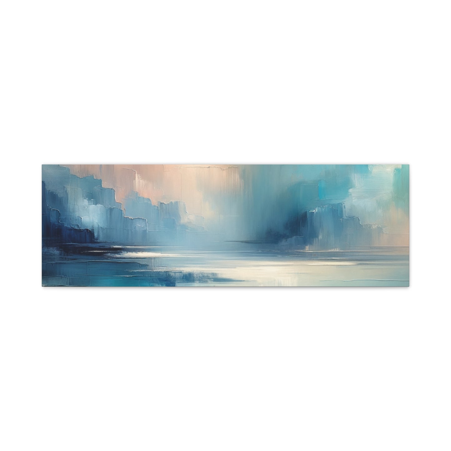 Abstract Sky Reflection - Matte Canvas, Stretched, 1.25"