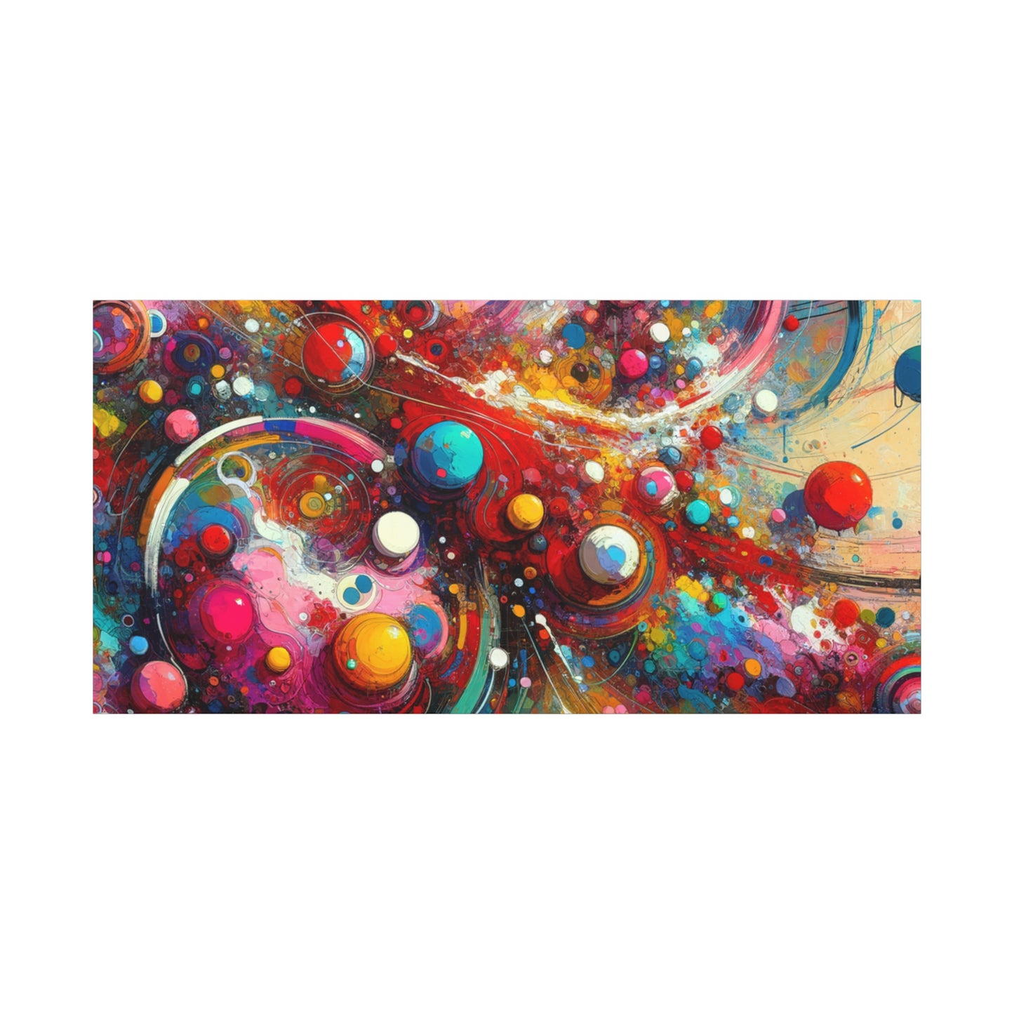 Galactic Whirls Matte Canvas, Stretched, 1.25"