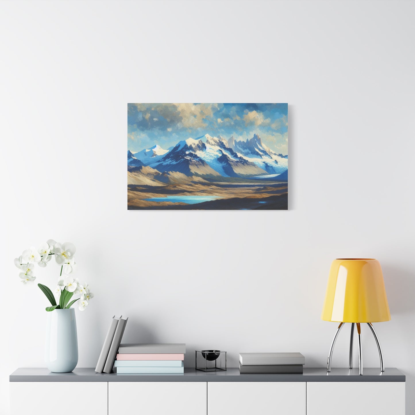 Mountain Landscape - Matte Canvas, Stretched, 1.25"