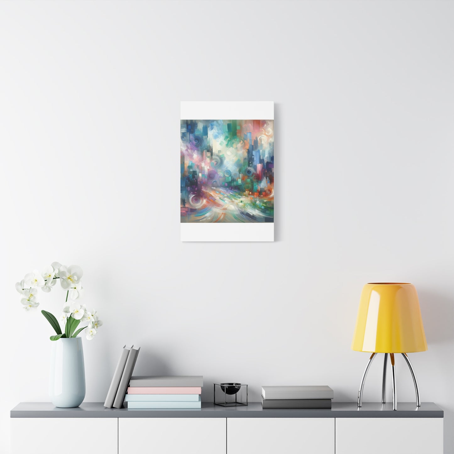 Abstract Color Symphony - Matte Canvas, Stretched, 1.25"