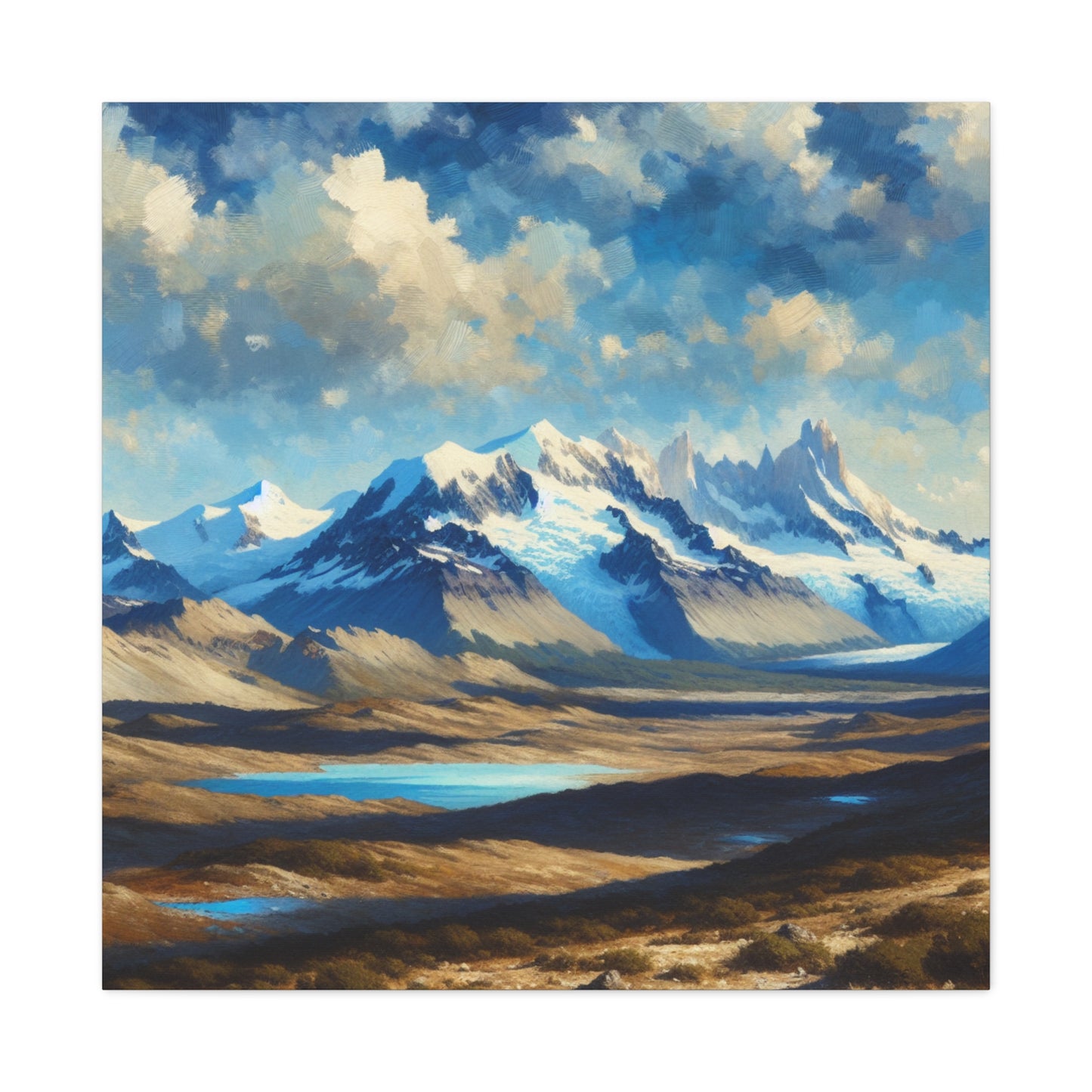 Mountain Landscape - Matte Canvas, Stretched, 1.25"