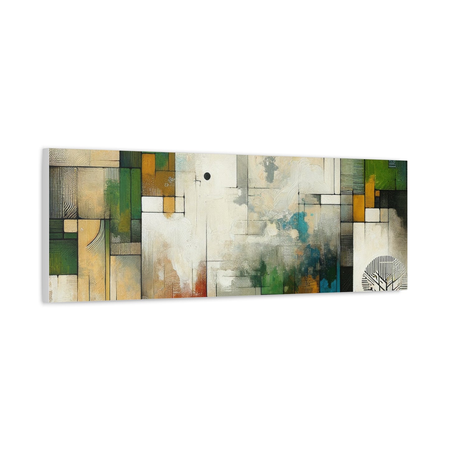 Abstract Geometric Art - Matte Canvas, Stretched, 1.25"