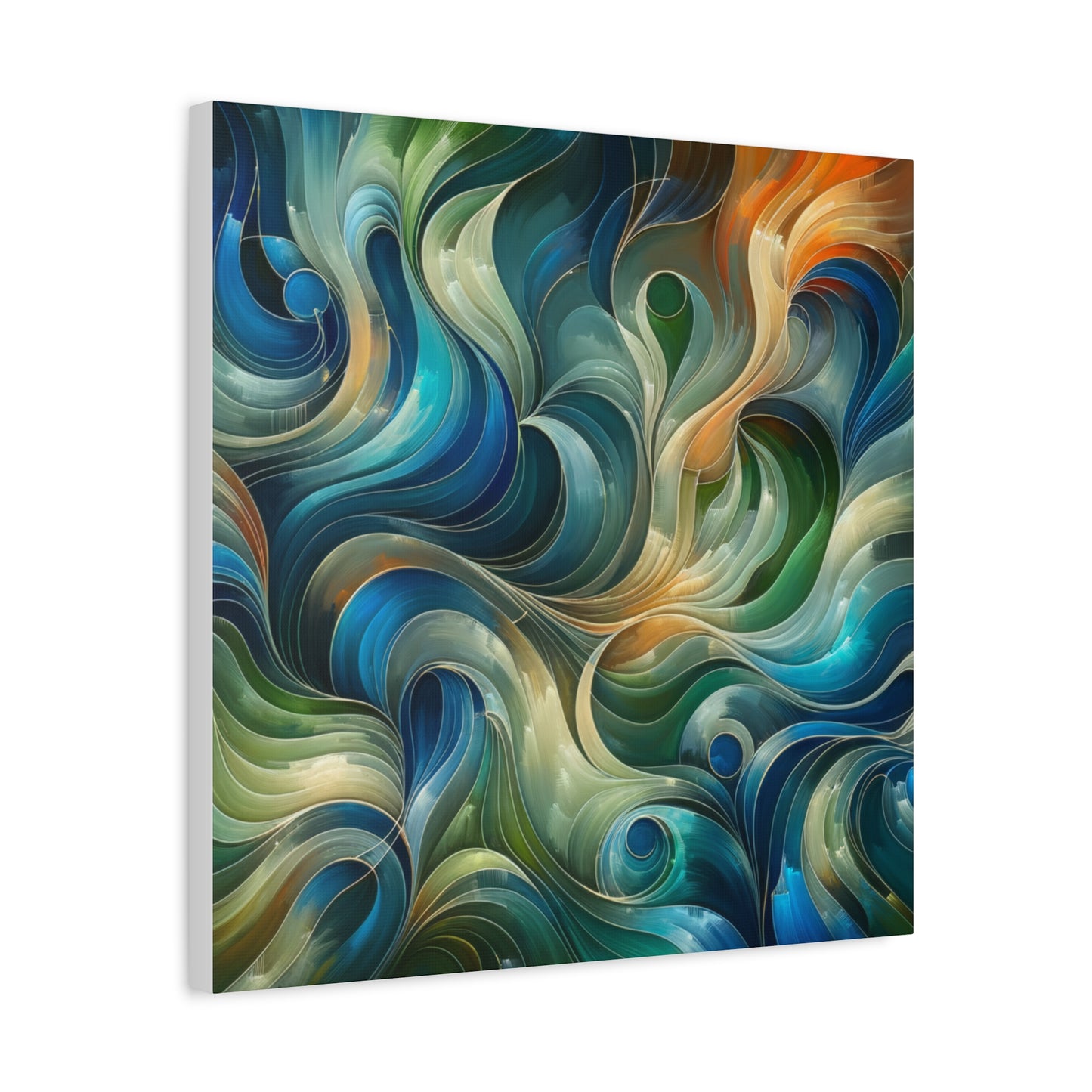 Abstract Swirls - Matte Canvas, Stretched, 1.25"