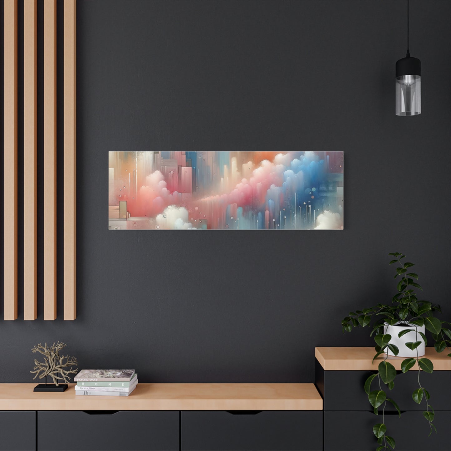 Abstract Cloudscape Matte Canvas, Stretched, 1.25"