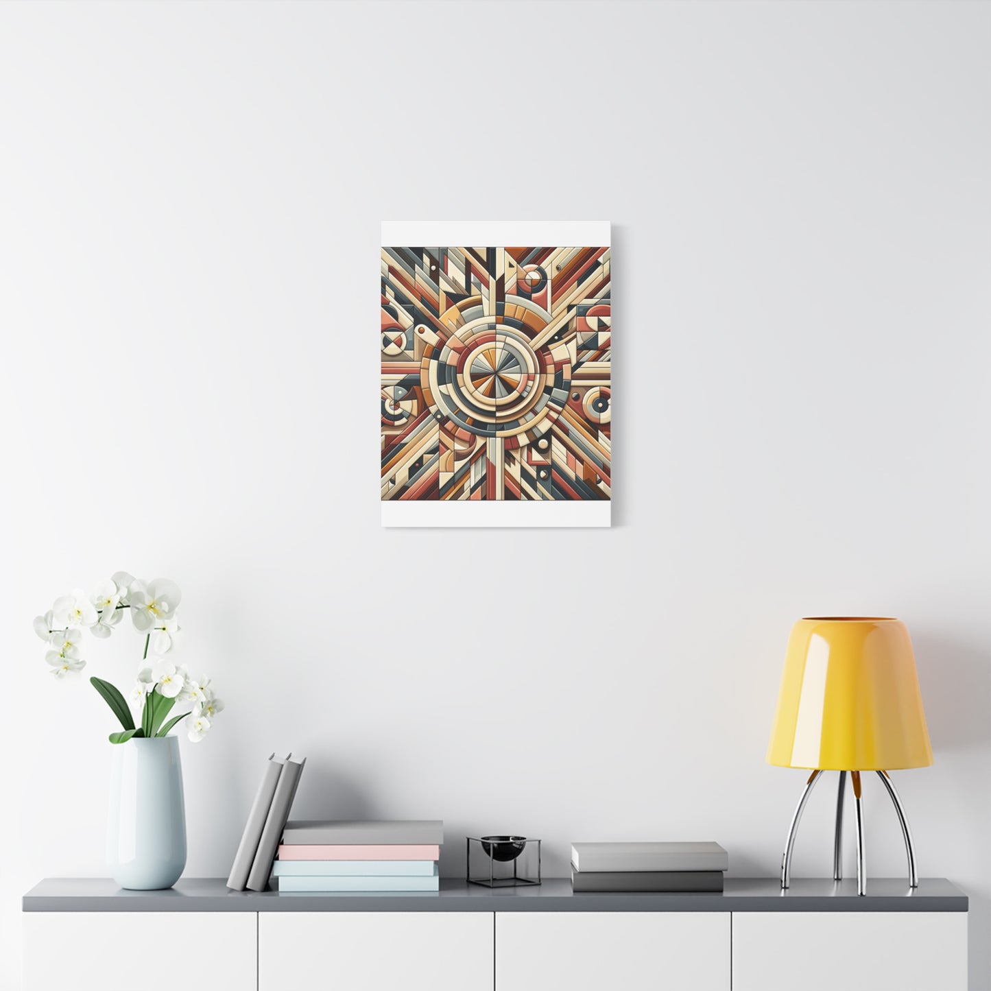 Geometric Abstraction - Matte Canvas, Stretched, 1.25"