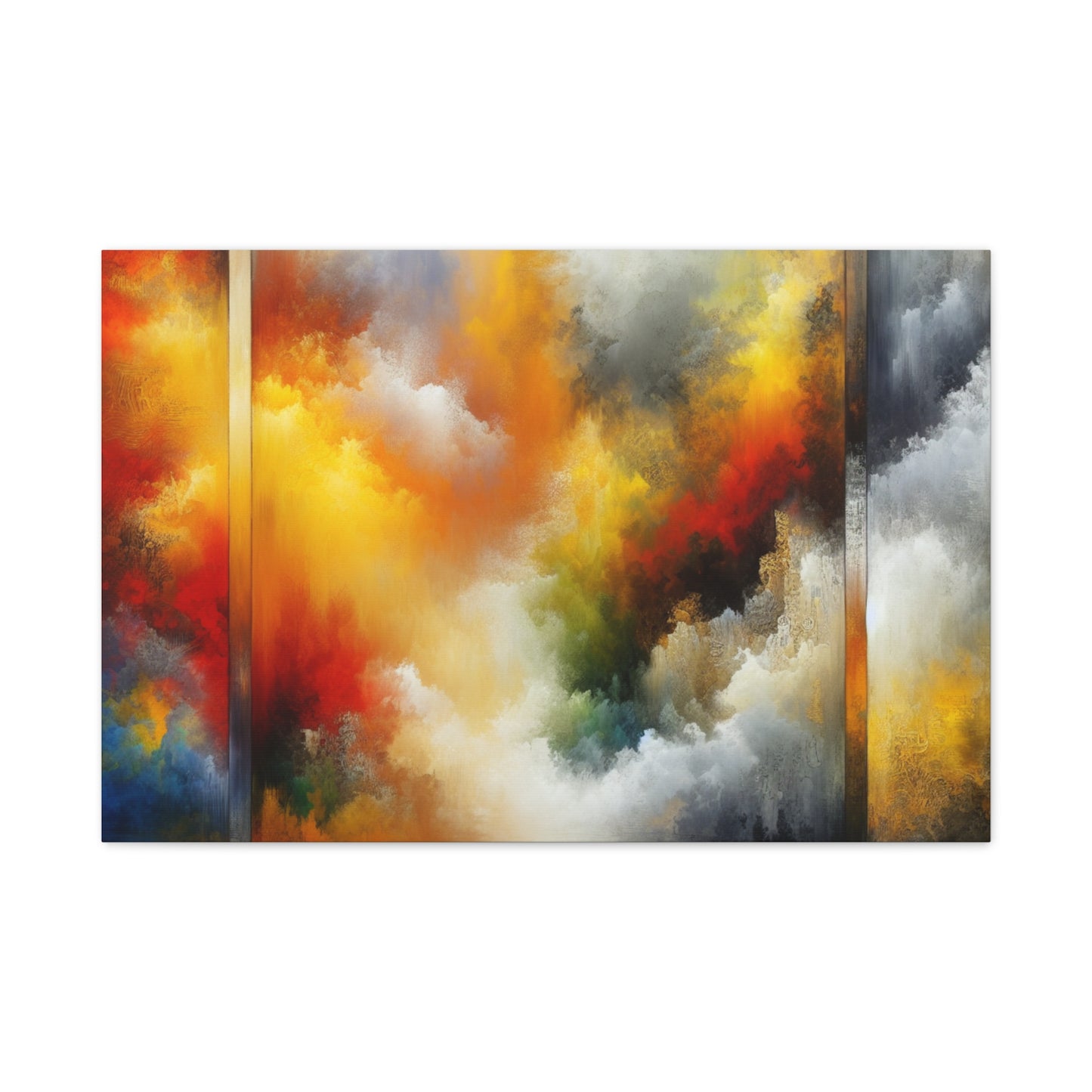 Abstract Colorful Clouds - Matte Canvas, Stretched, 1.25"