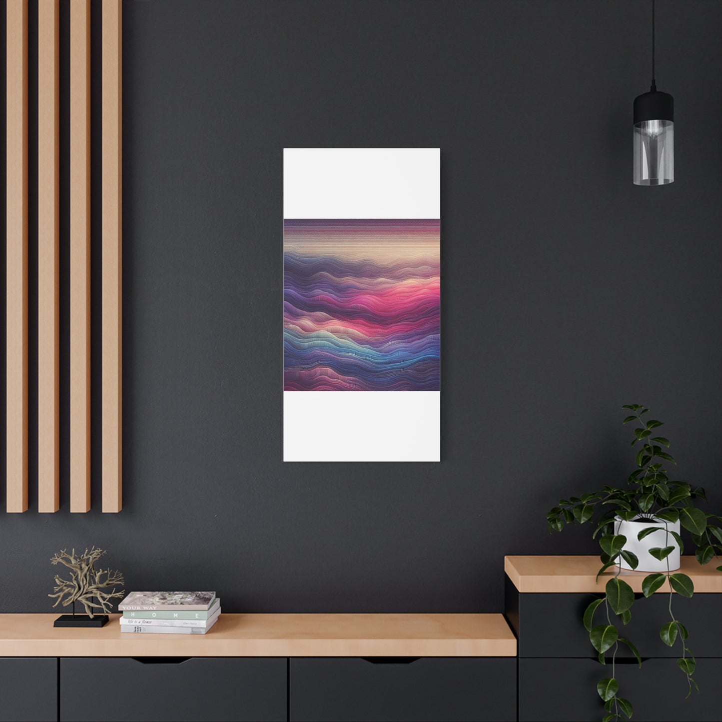 Wave Harmony - Matte Canvas, Stretched, 1.25"