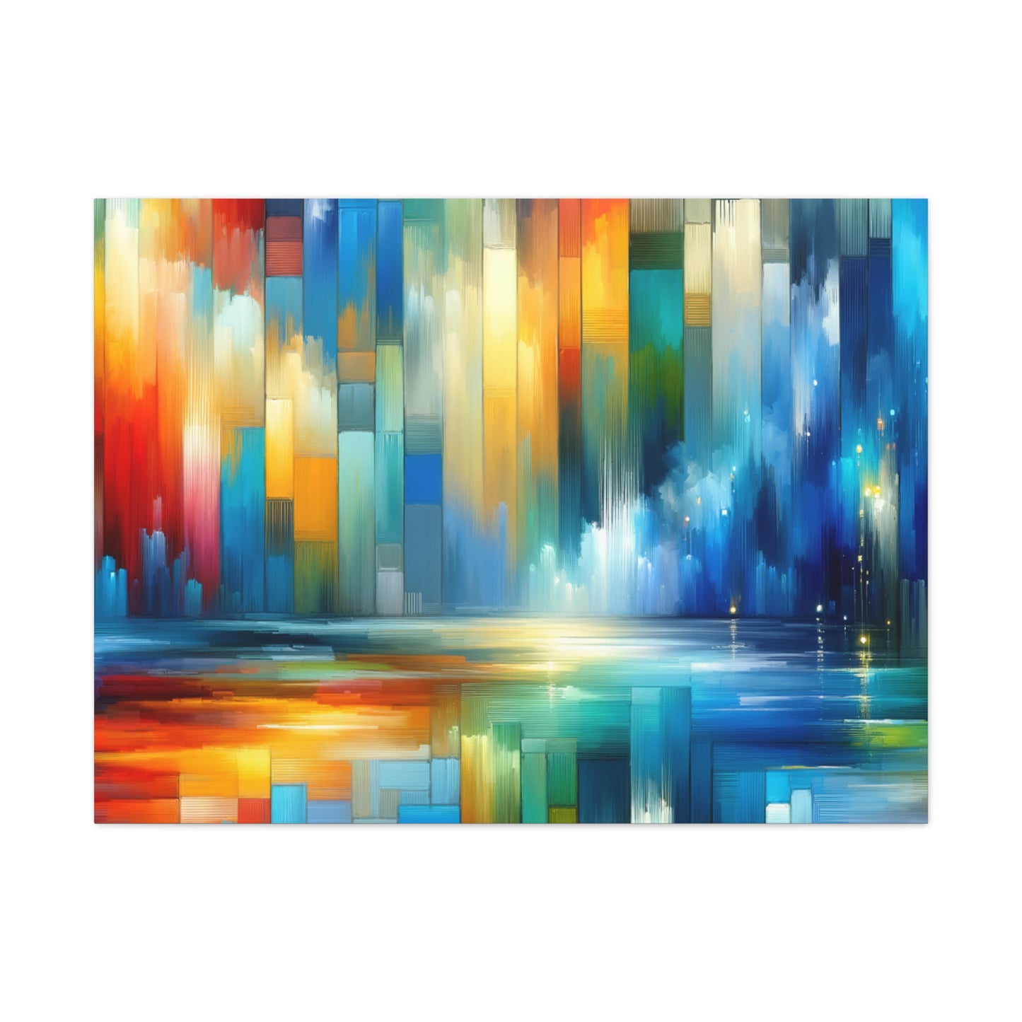 Colorful Reflections - Matte Canvas, Stretched, 1.25"