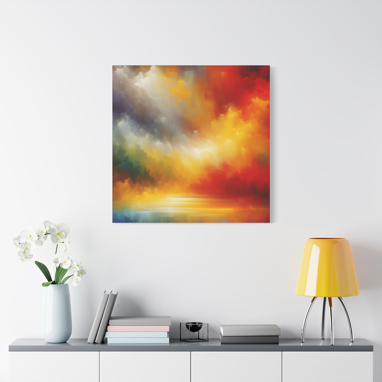 Vibrant Abstract Sky - Matte Canvas, Stretched, 1.25"