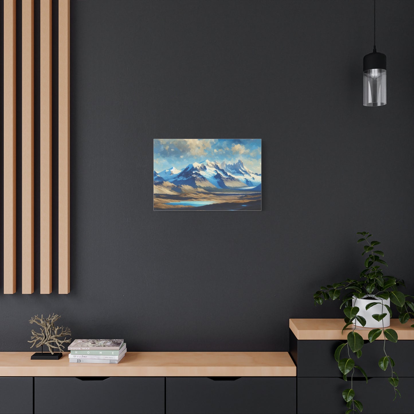 Mountain Landscape - Matte Canvas, Stretched, 1.25"