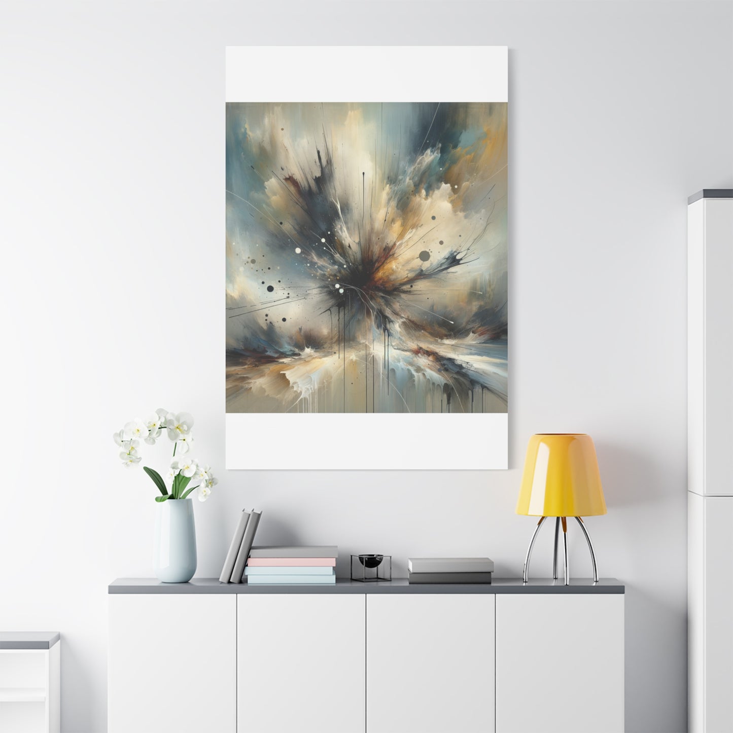 Abstract Explosion - Matte Canvas, Stretched, 1.25"