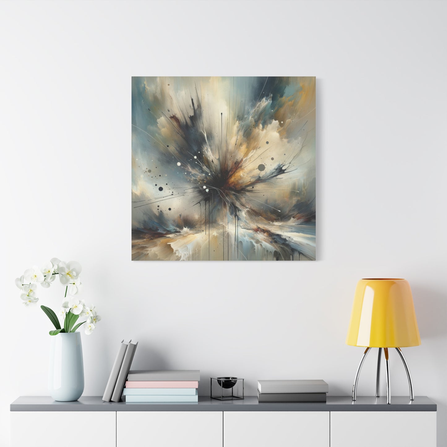 Abstract Explosion - Matte Canvas, Stretched, 1.25"