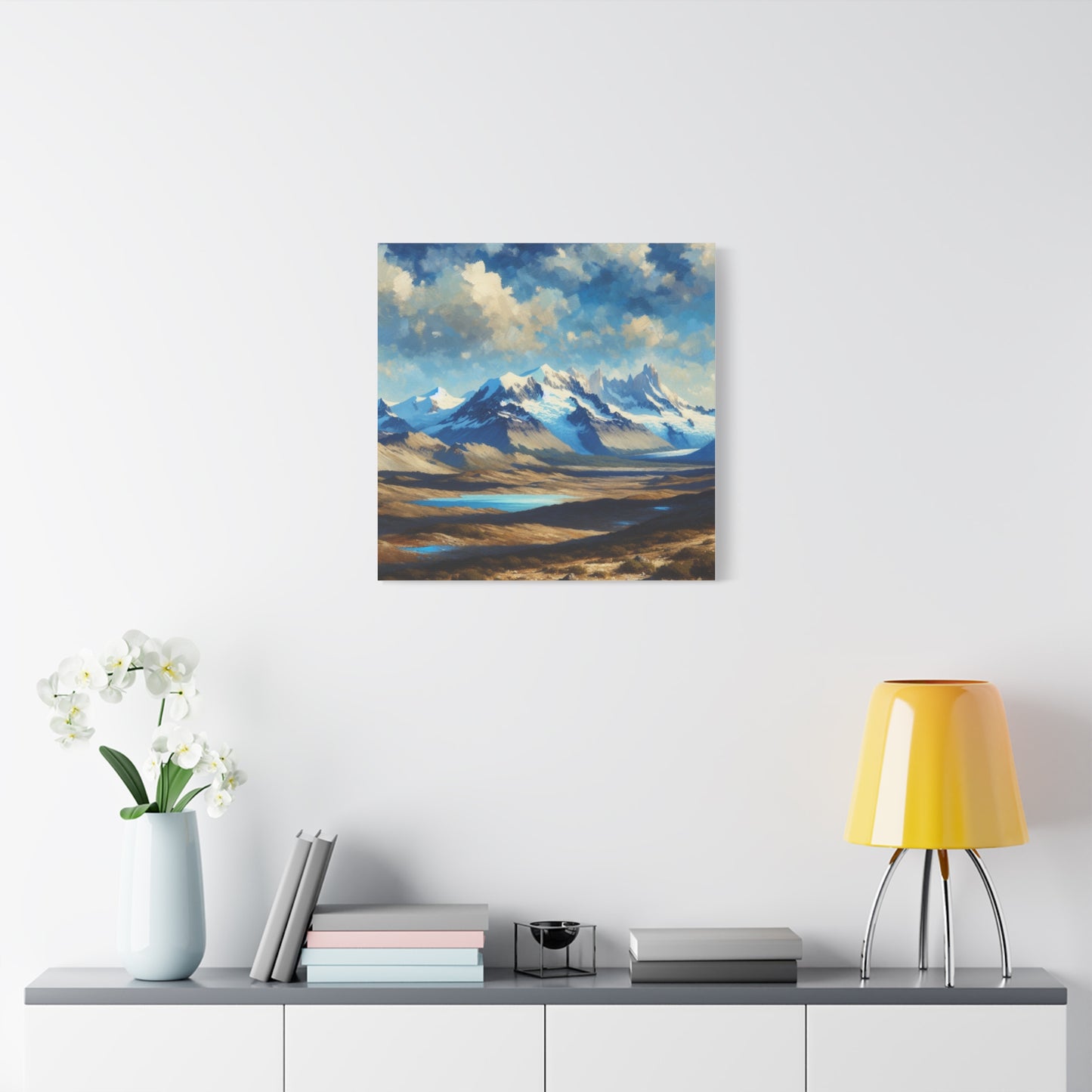 Mountain Landscape - Matte Canvas, Stretched, 1.25"