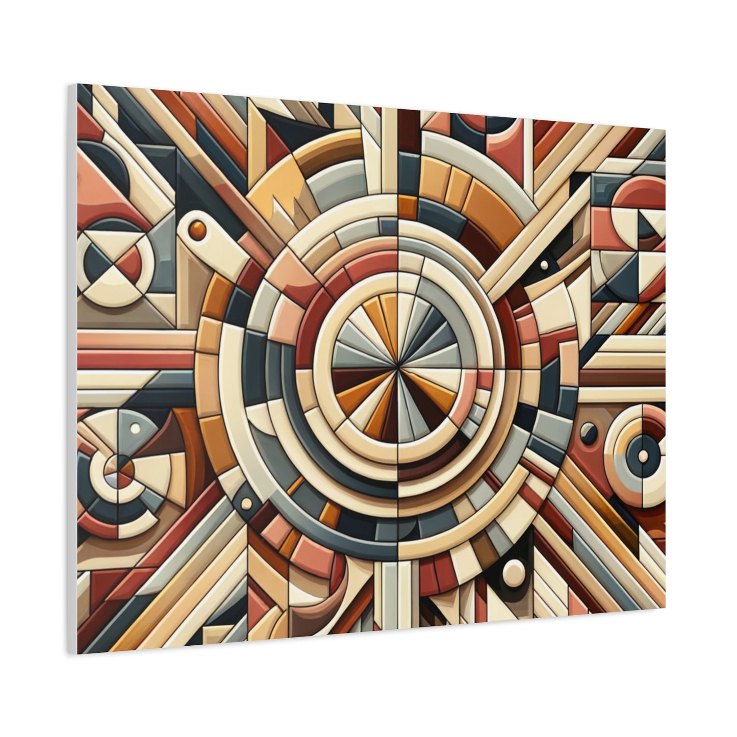 Geometric Abstraction - Matte Canvas, Stretched, 1.25"