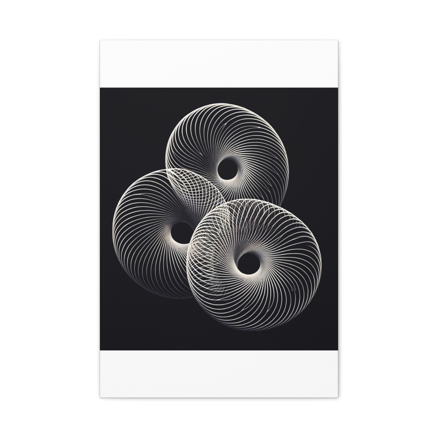 Abstract Spirals Matte Canvas, Stretched, 1.25"