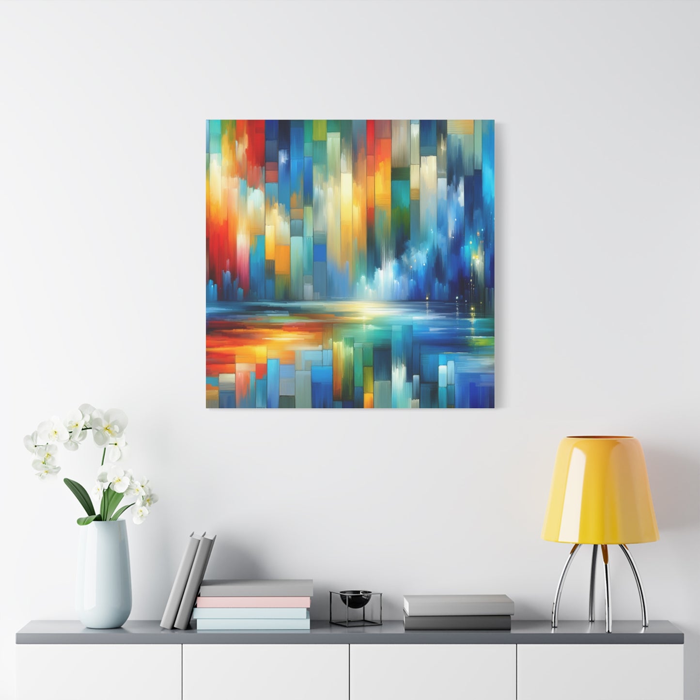 Colorful Reflections - Matte Canvas, Stretched, 1.25"