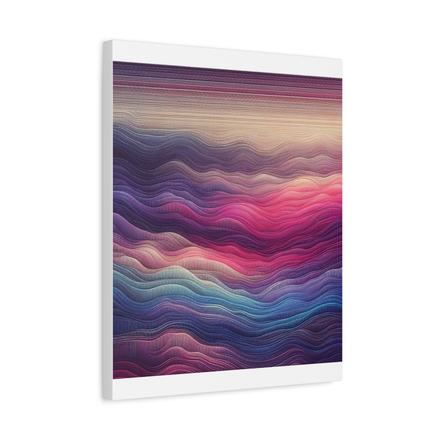 Wave Harmony - Matte Canvas, Stretched, 1.25"