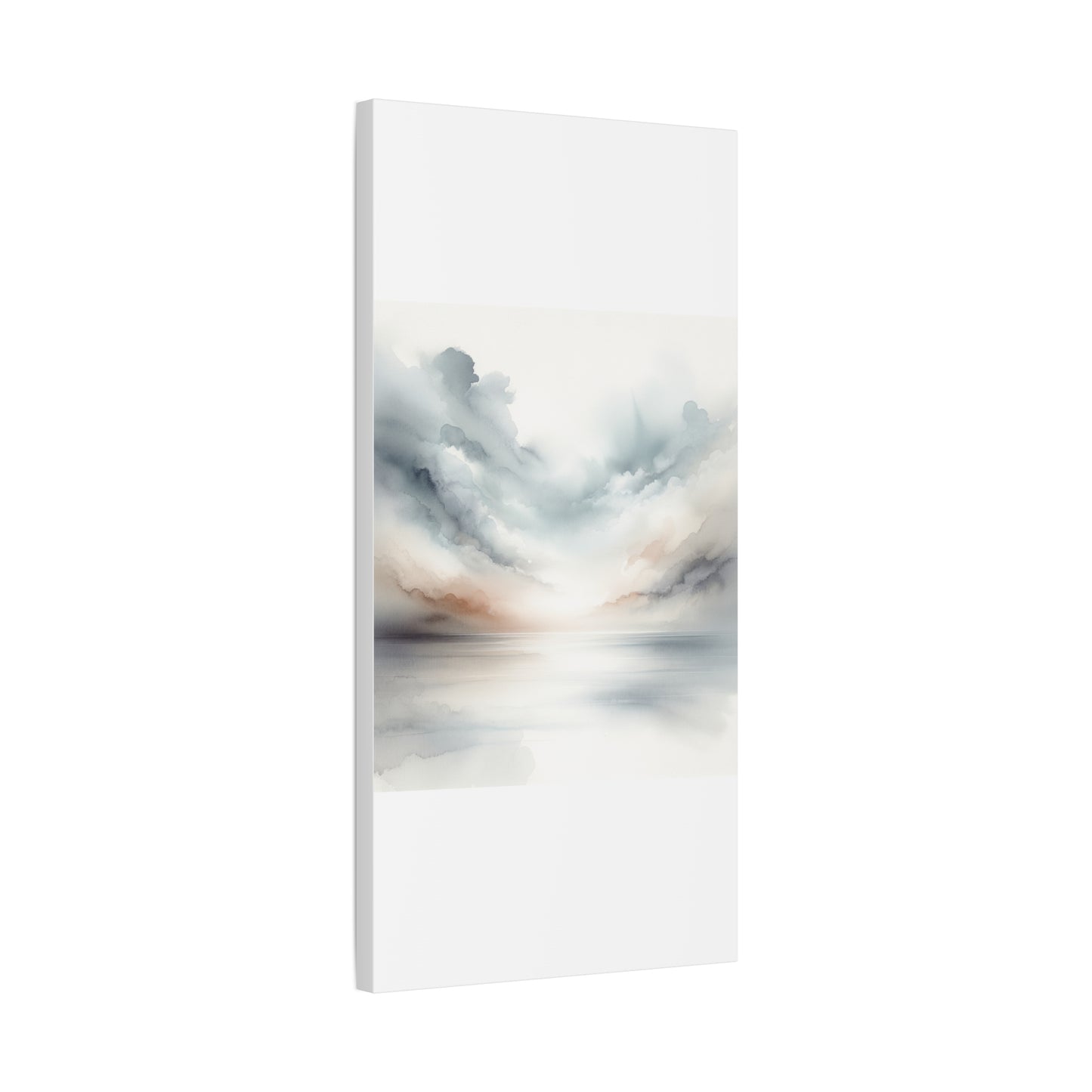 Matte Canvas, Stretched, 1.25" - Serene Watercolor Sky