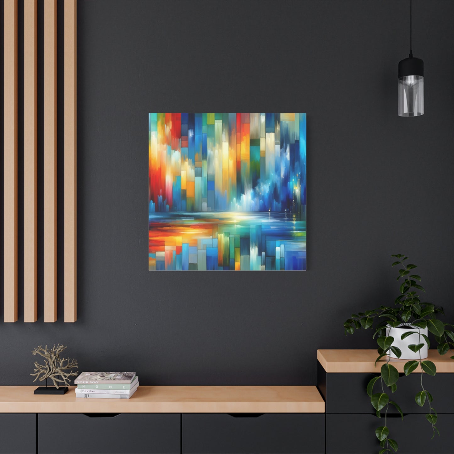 Colorful Reflections - Matte Canvas, Stretched, 1.25"