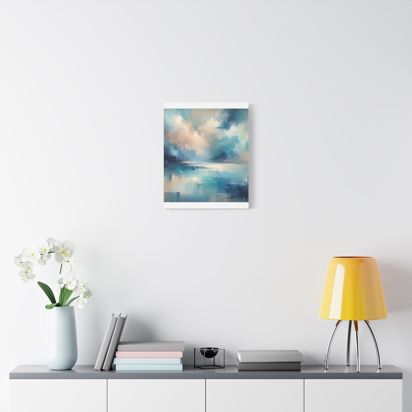 Abstract Sky Reflection - Matte Canvas, Stretched, 1.25"