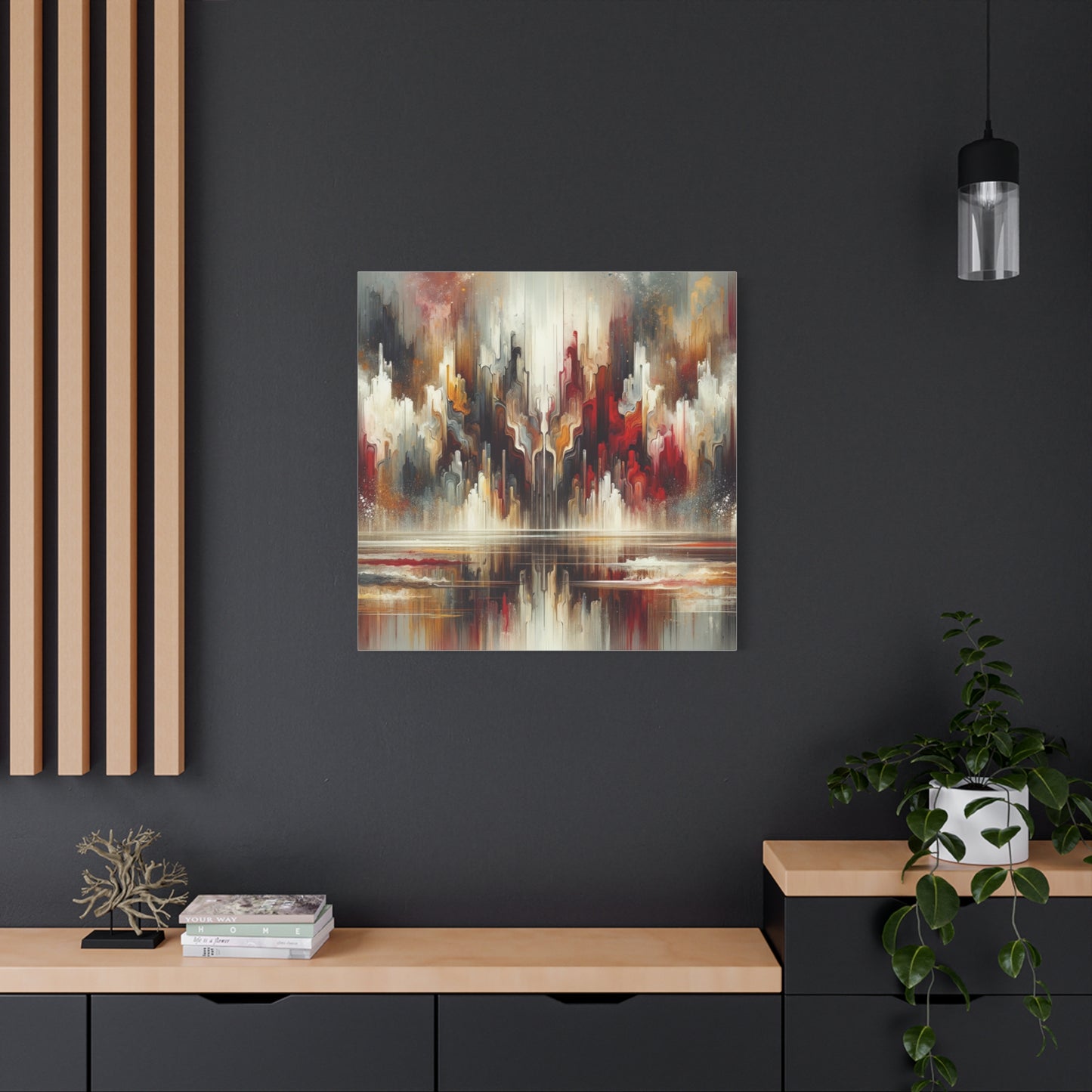 Abstract Symphony - Matte Canvas, Stretched, 1.25"