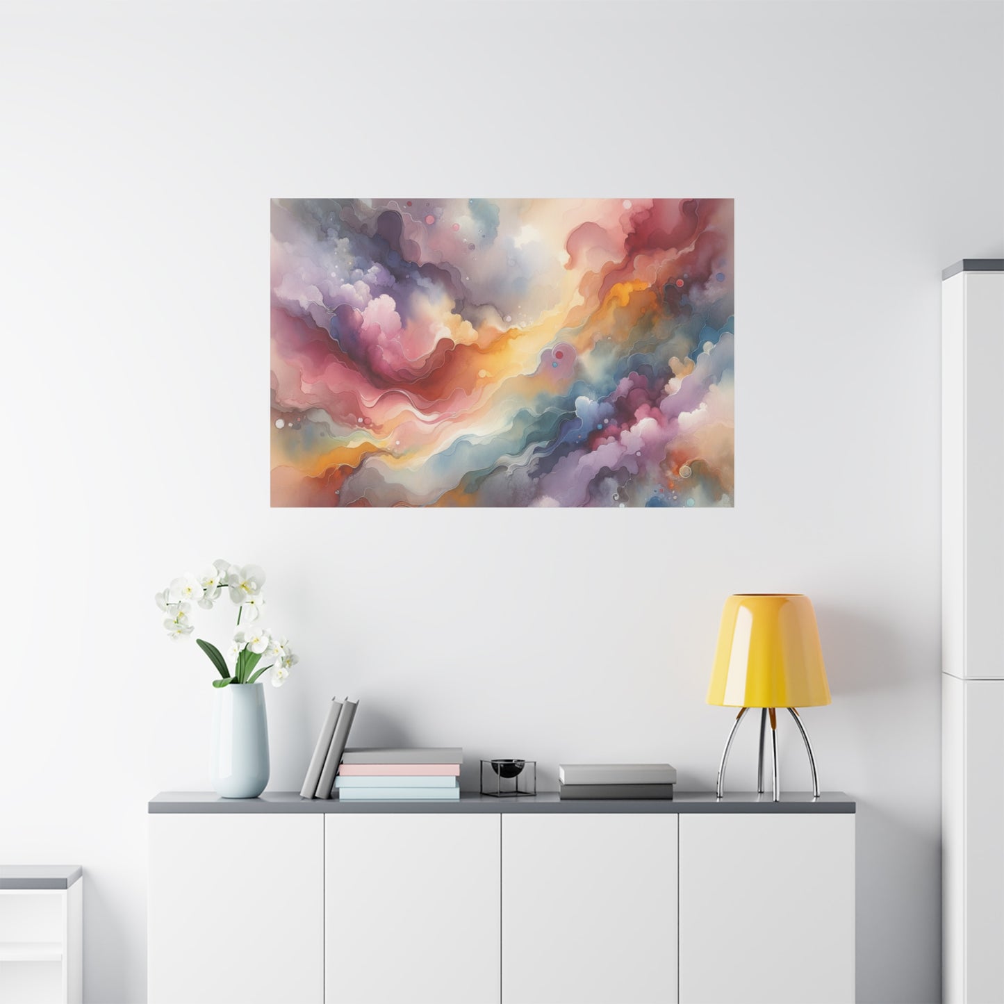 Dreamy Abstract Clouds - Matte Canvas, Stretched, 1.25"