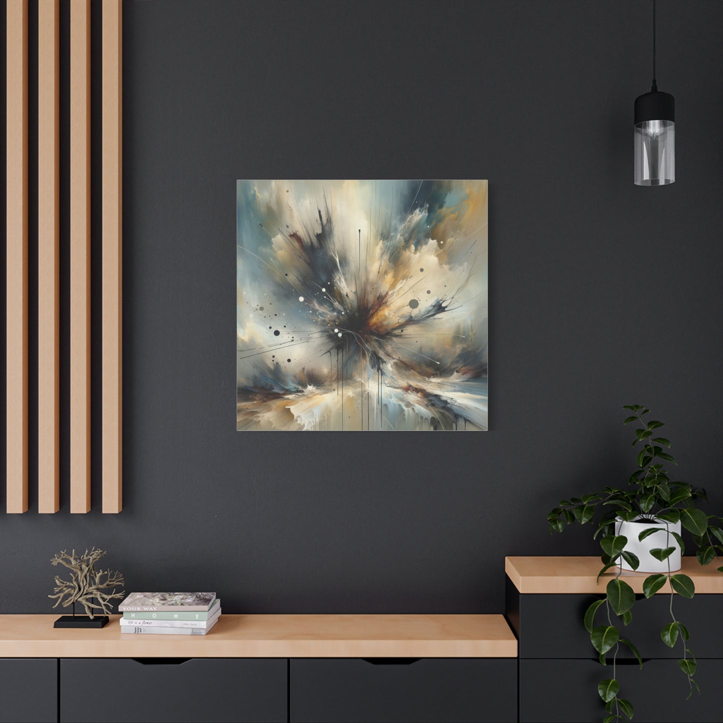 Abstract Explosion - Matte Canvas, Stretched, 1.25"