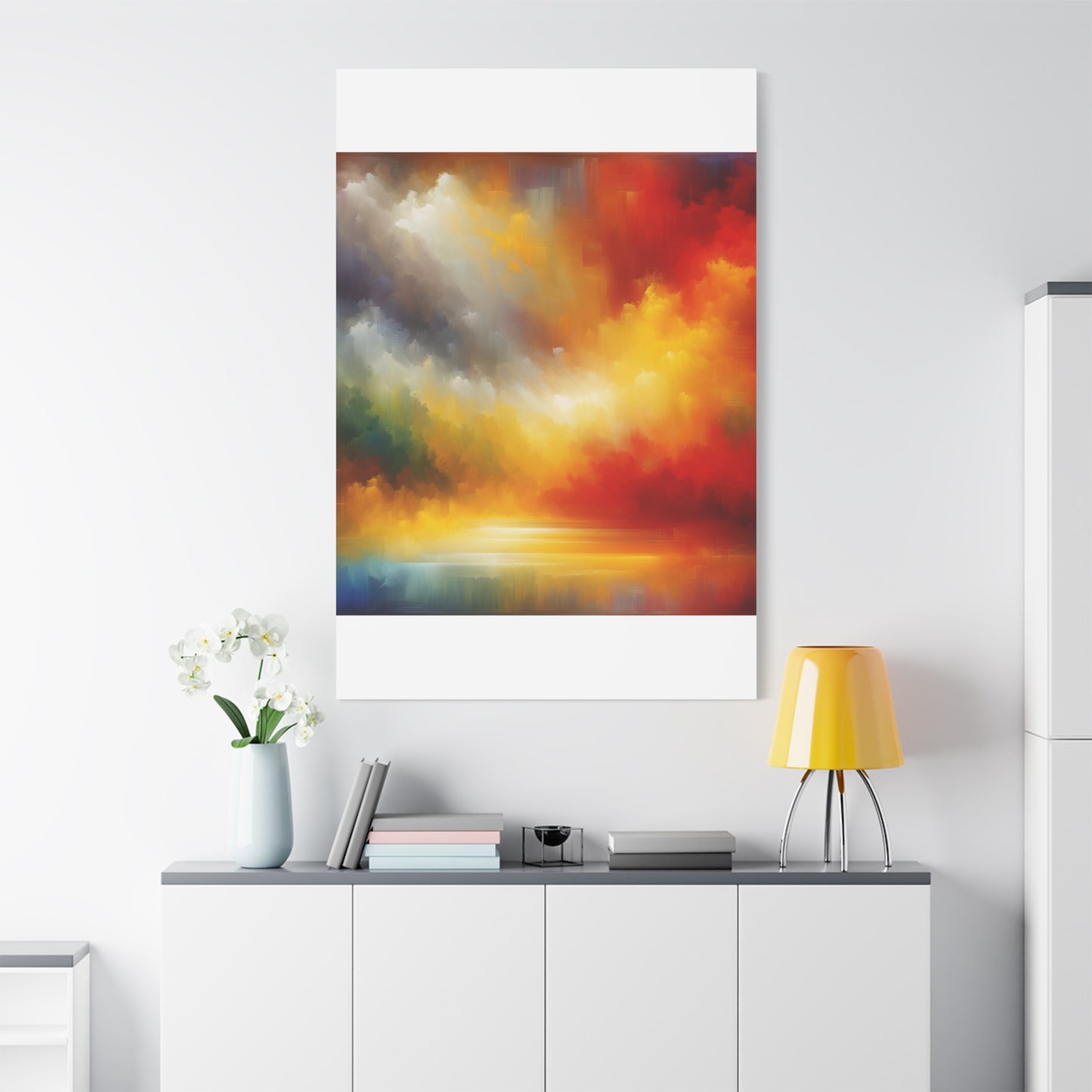 Vibrant Abstract Sky - Matte Canvas, Stretched, 1.25"