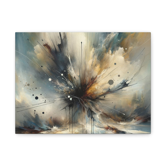 Abstract Explosion - Matte Canvas, Stretched, 1.25"