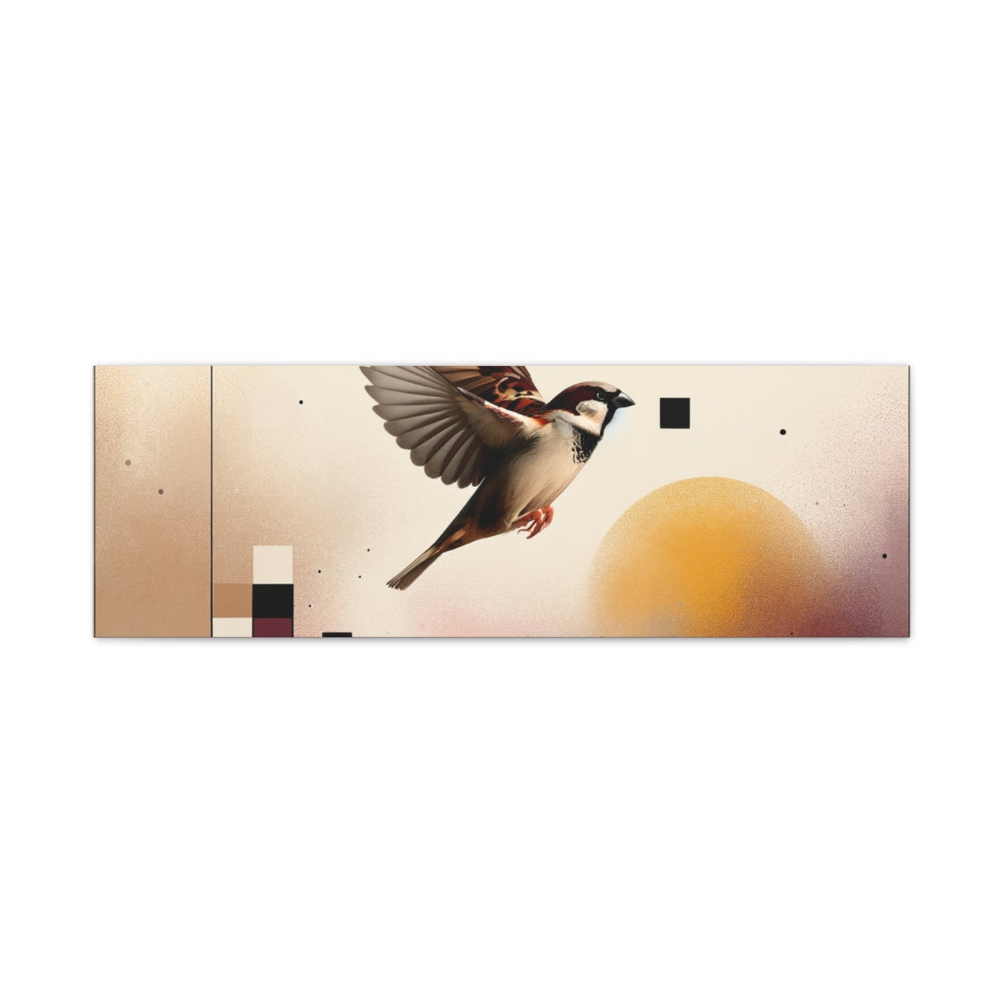 Sparrow Flight - Matte Canvas, Stretched, 1.25"