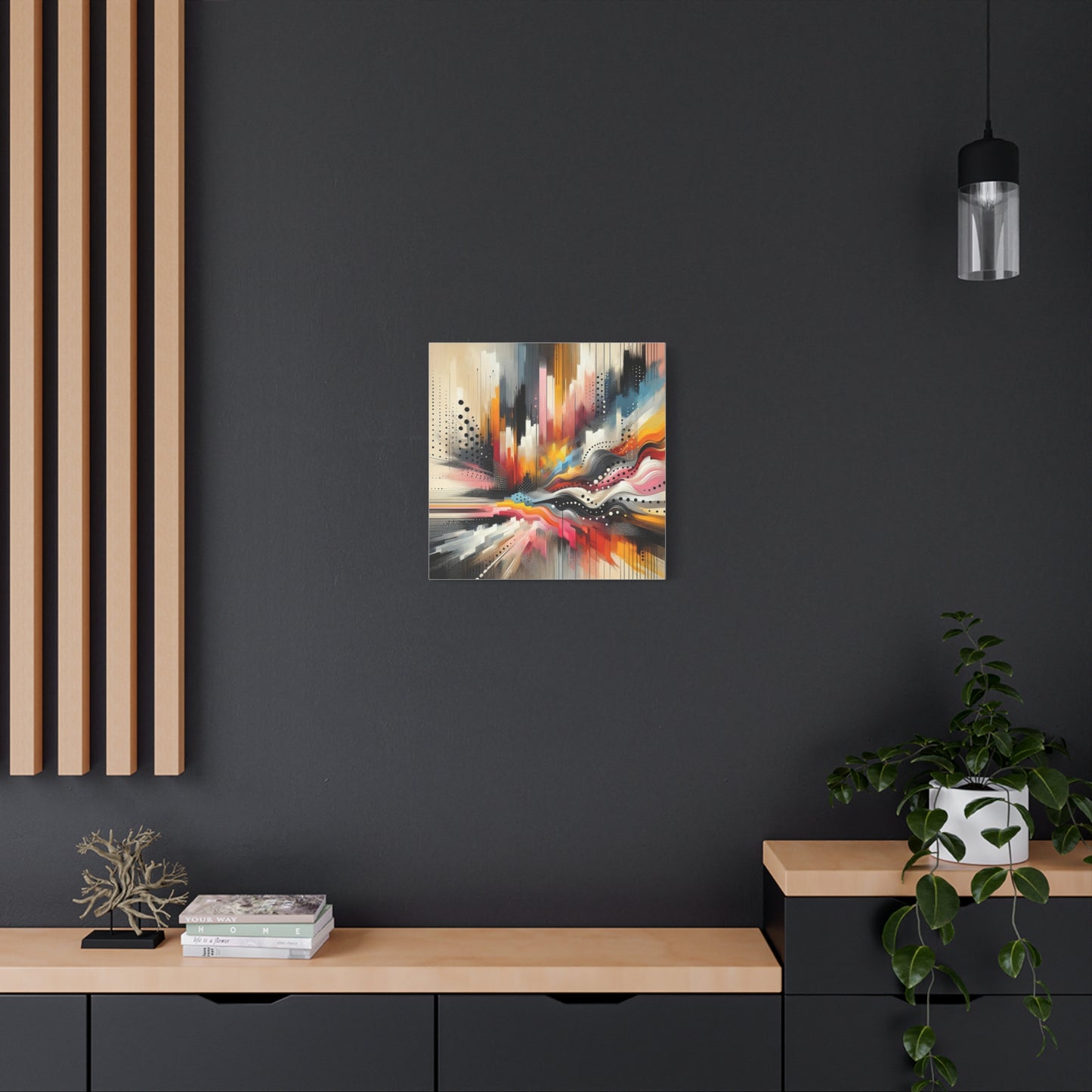 Abstract Color Symphony - Matte Canvas, Stretched, 1.25"