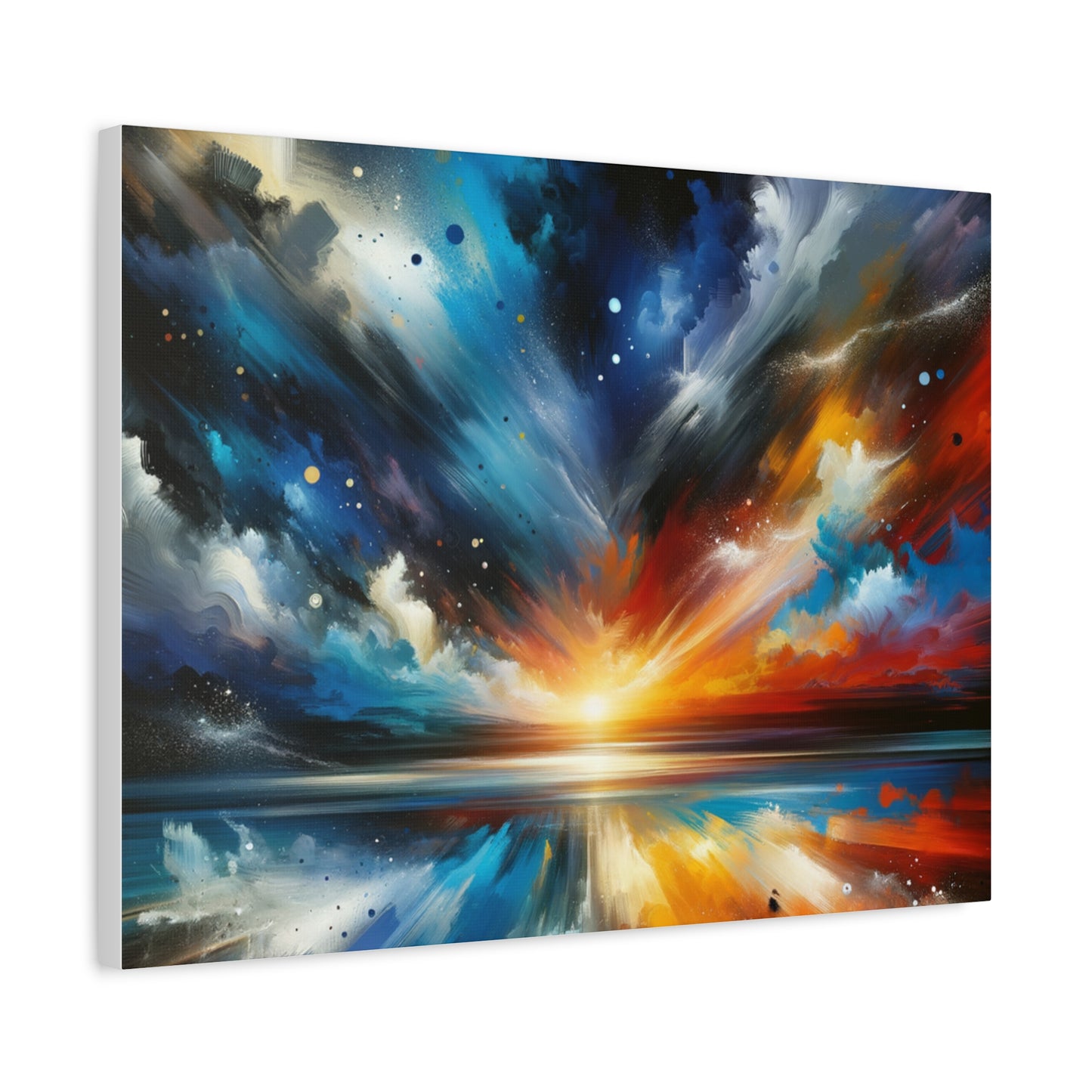 Vibrant Cosmic Sunrise - Matte Canvas, Stretched, 1.25"