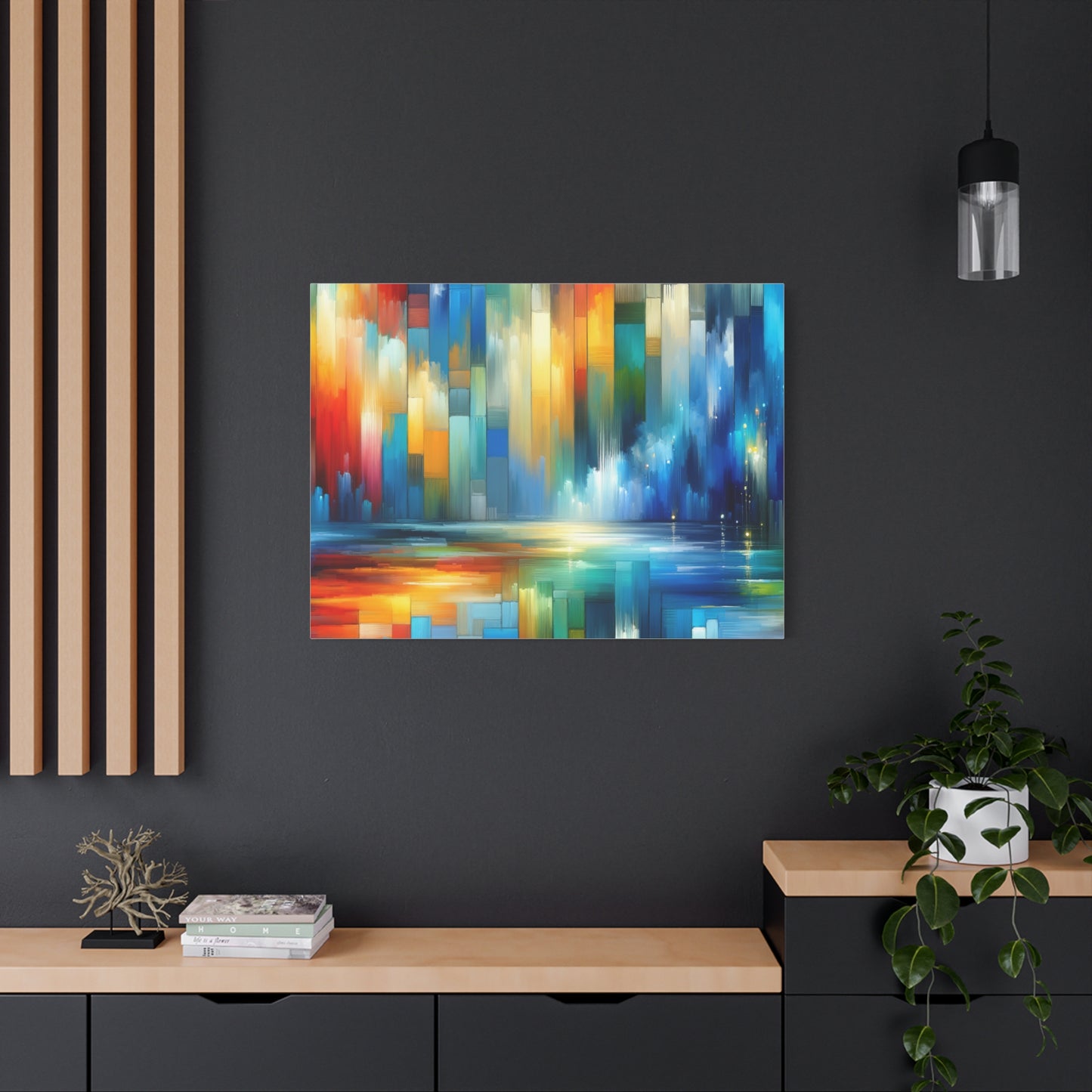 Colorful Reflections - Matte Canvas, Stretched, 1.25"