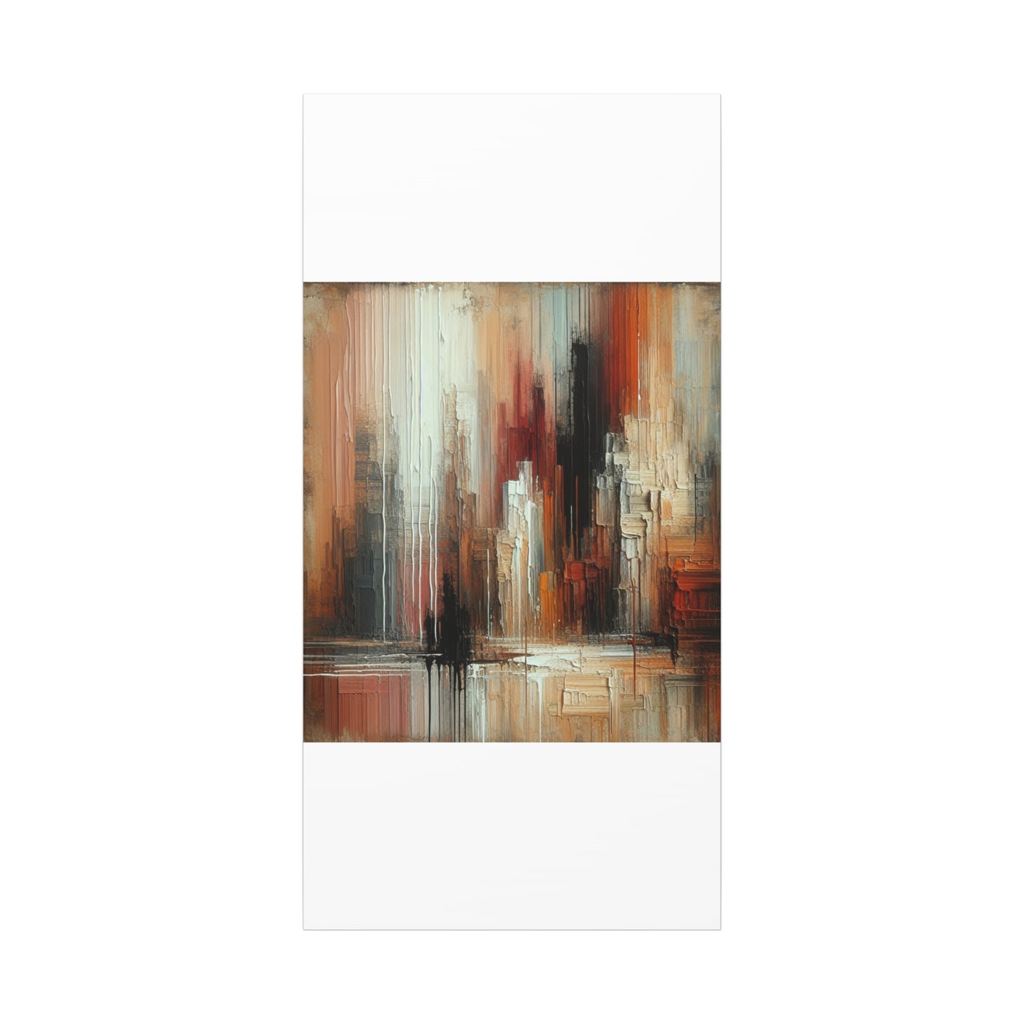 Abstract Urban - Matte Canvas, Stretched, 1.25"