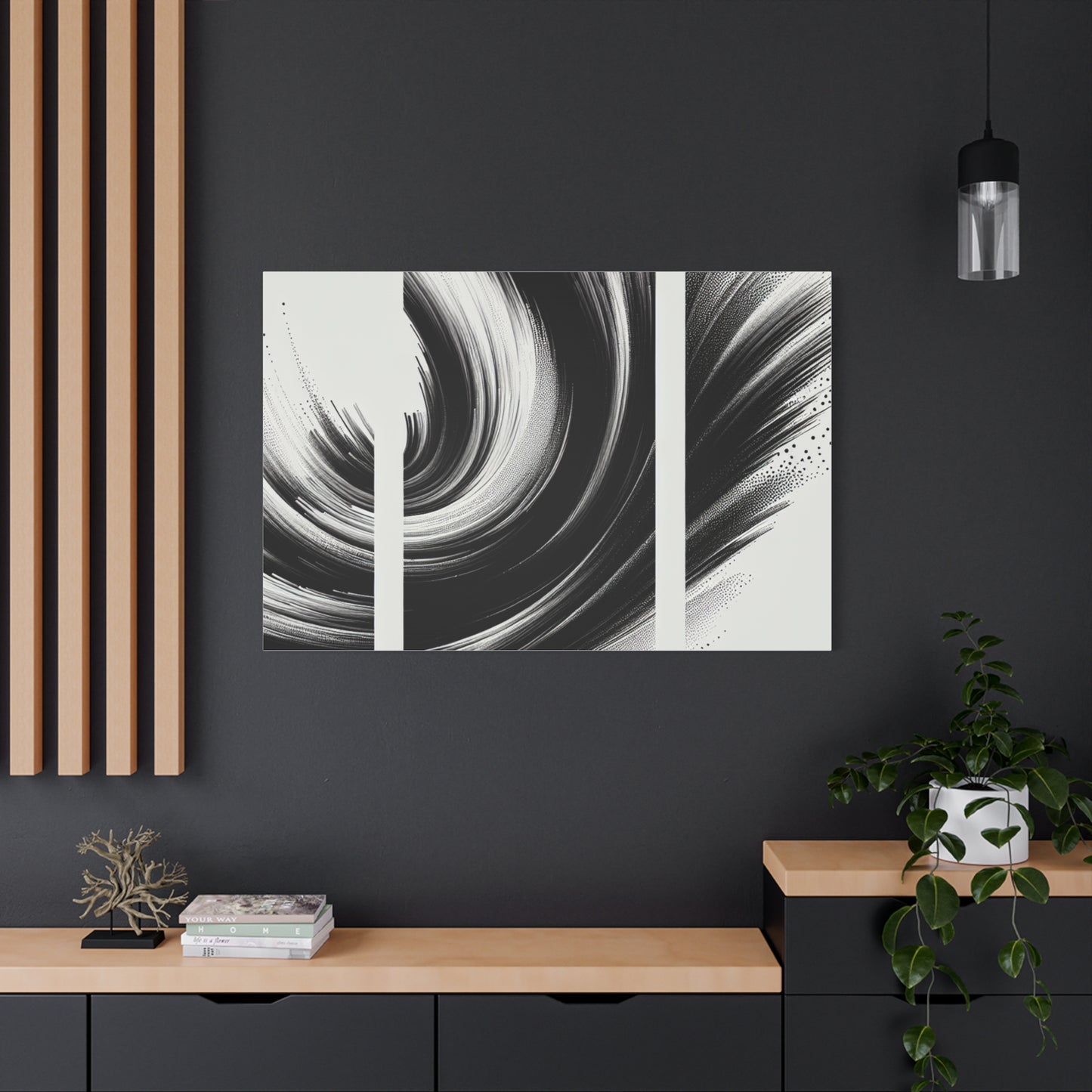 Abstract Flow - Matte Canvas, Stretched, 1.25"