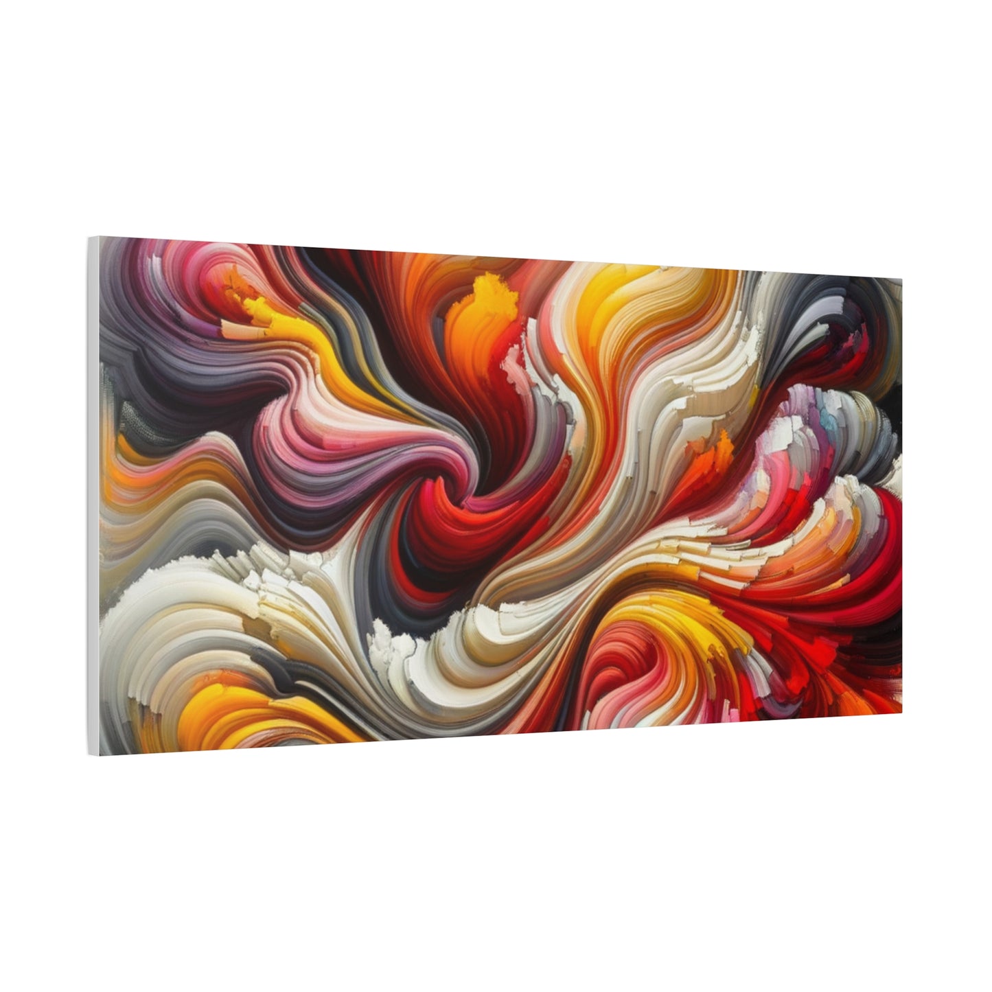 Vibrant Abstract Swirls - Matte Canvas, Stretched, 1.25"