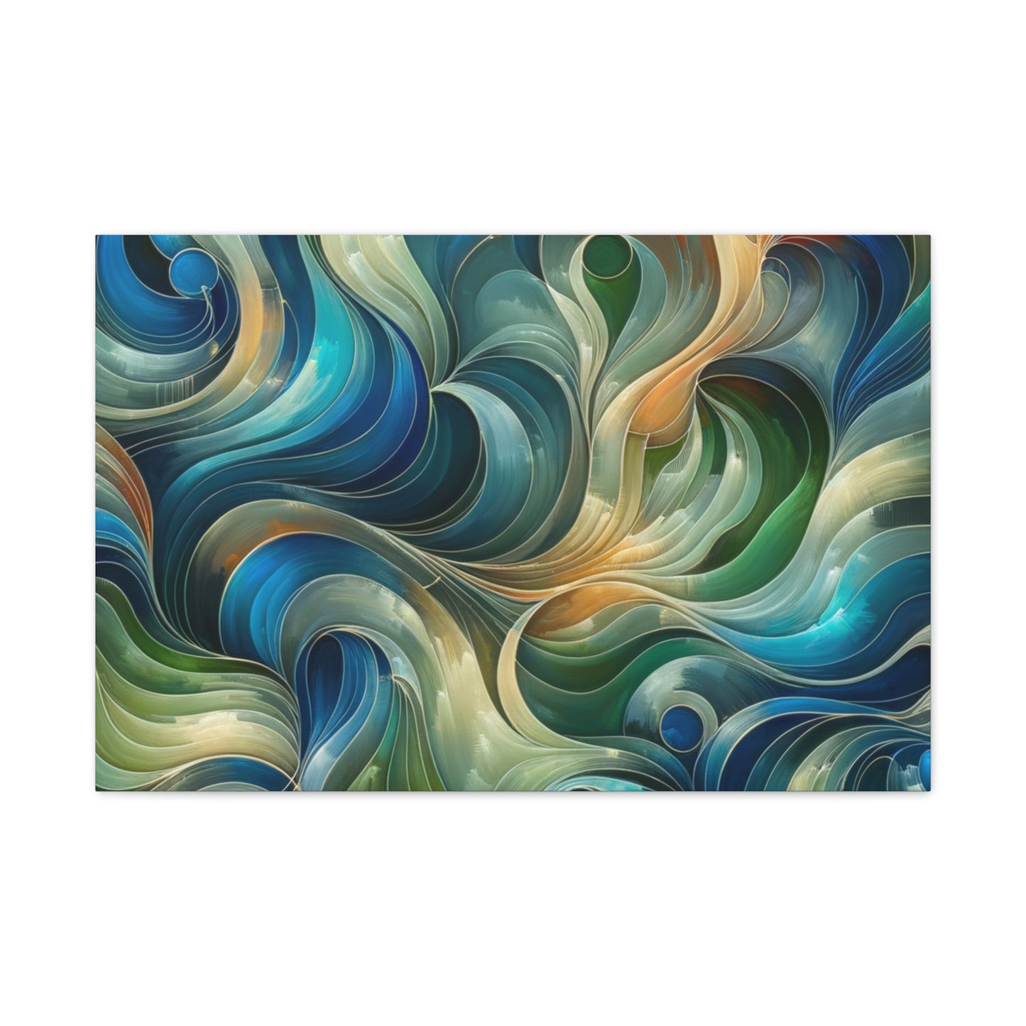 Abstract Swirls - Matte Canvas, Stretched, 1.25"