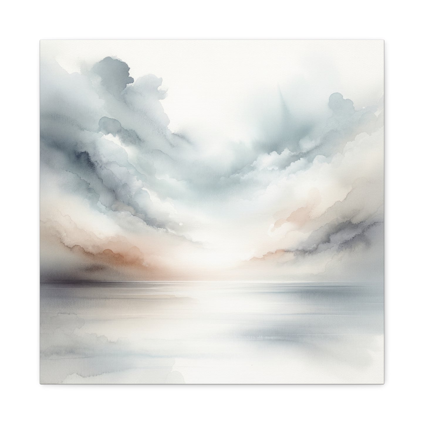 Matte Canvas, Stretched, 1.25" - Serene Watercolor Sky