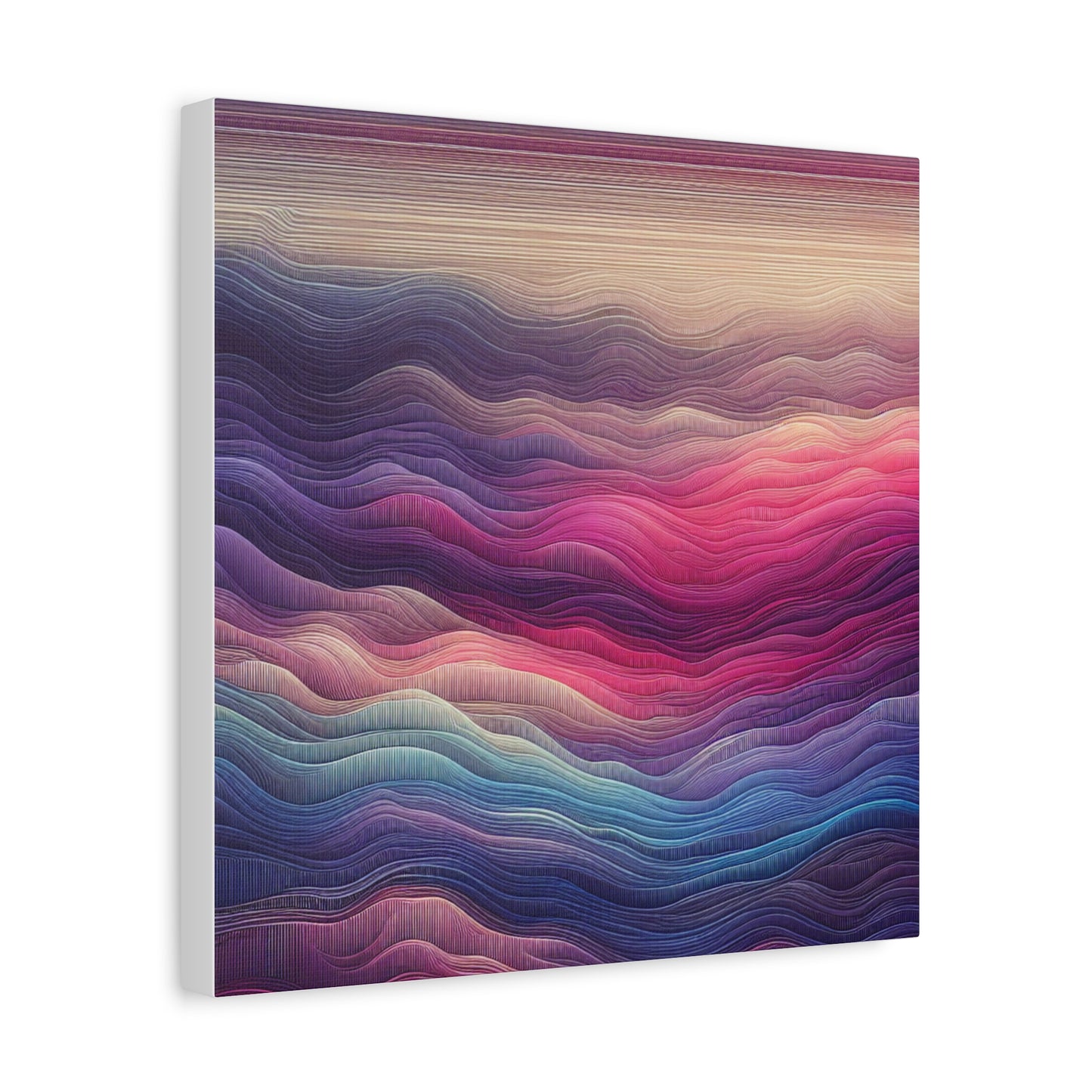 Wave Harmony - Matte Canvas, Stretched, 1.25"