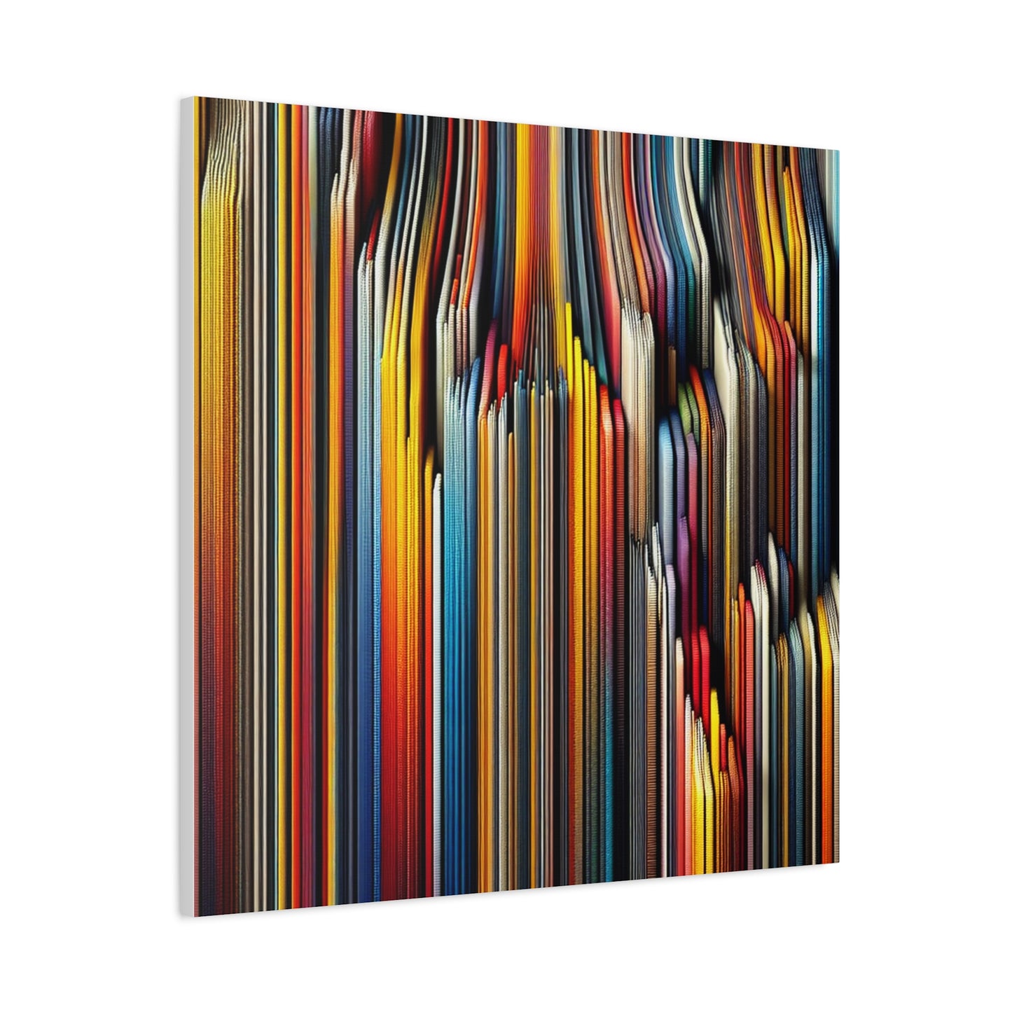 Vibrant Abstract Lines - Matte Canvas, Stretched, 1.25"