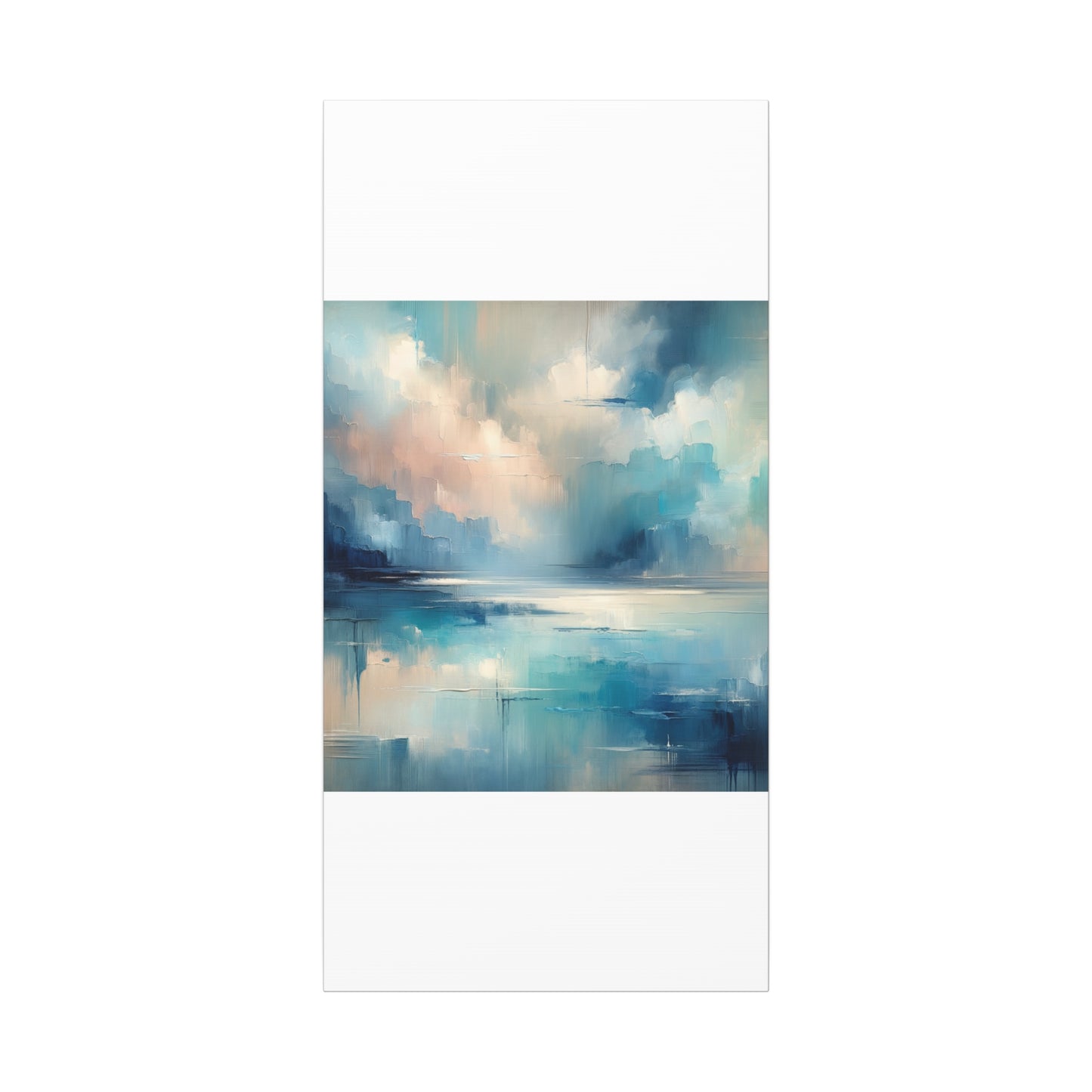 Abstract Sky Reflection - Matte Canvas, Stretched, 1.25"