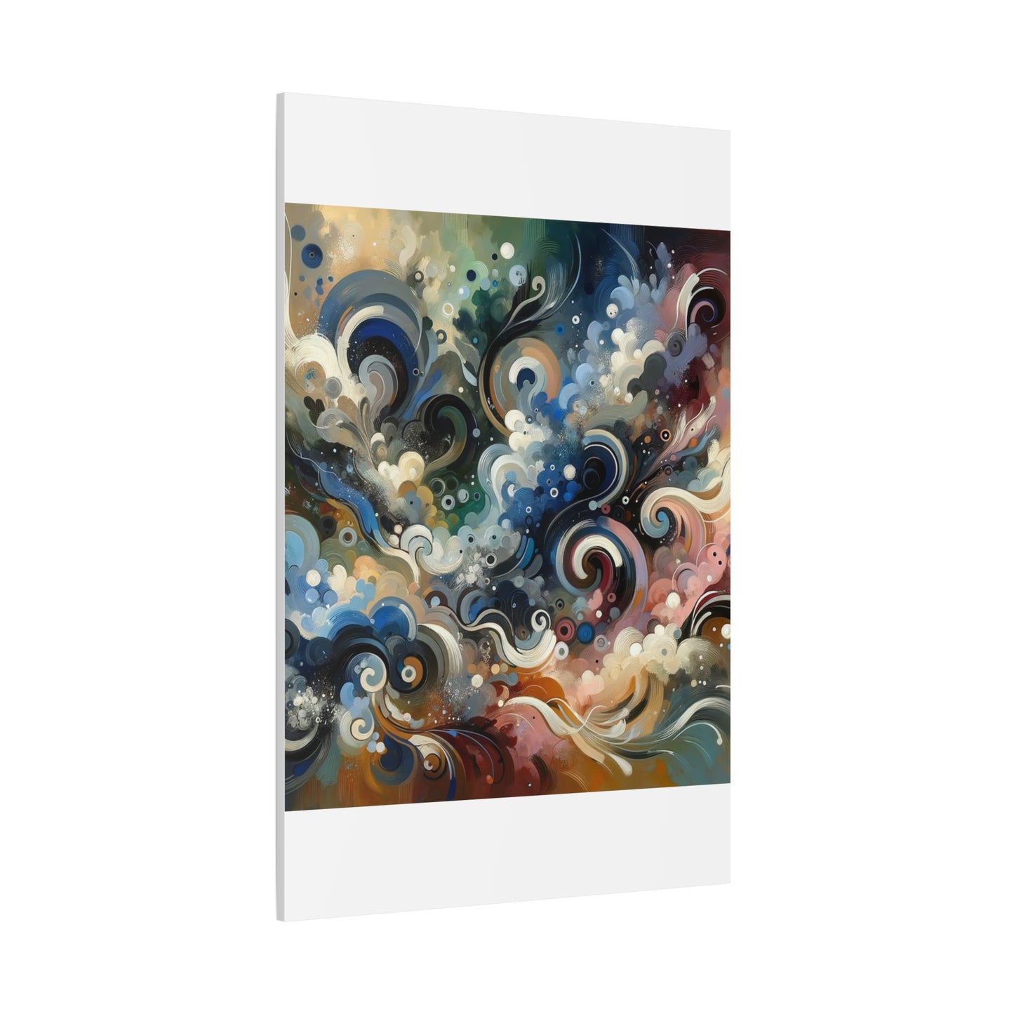 Abstract Swirls - Matte Canvas, Stretched, 1.25"