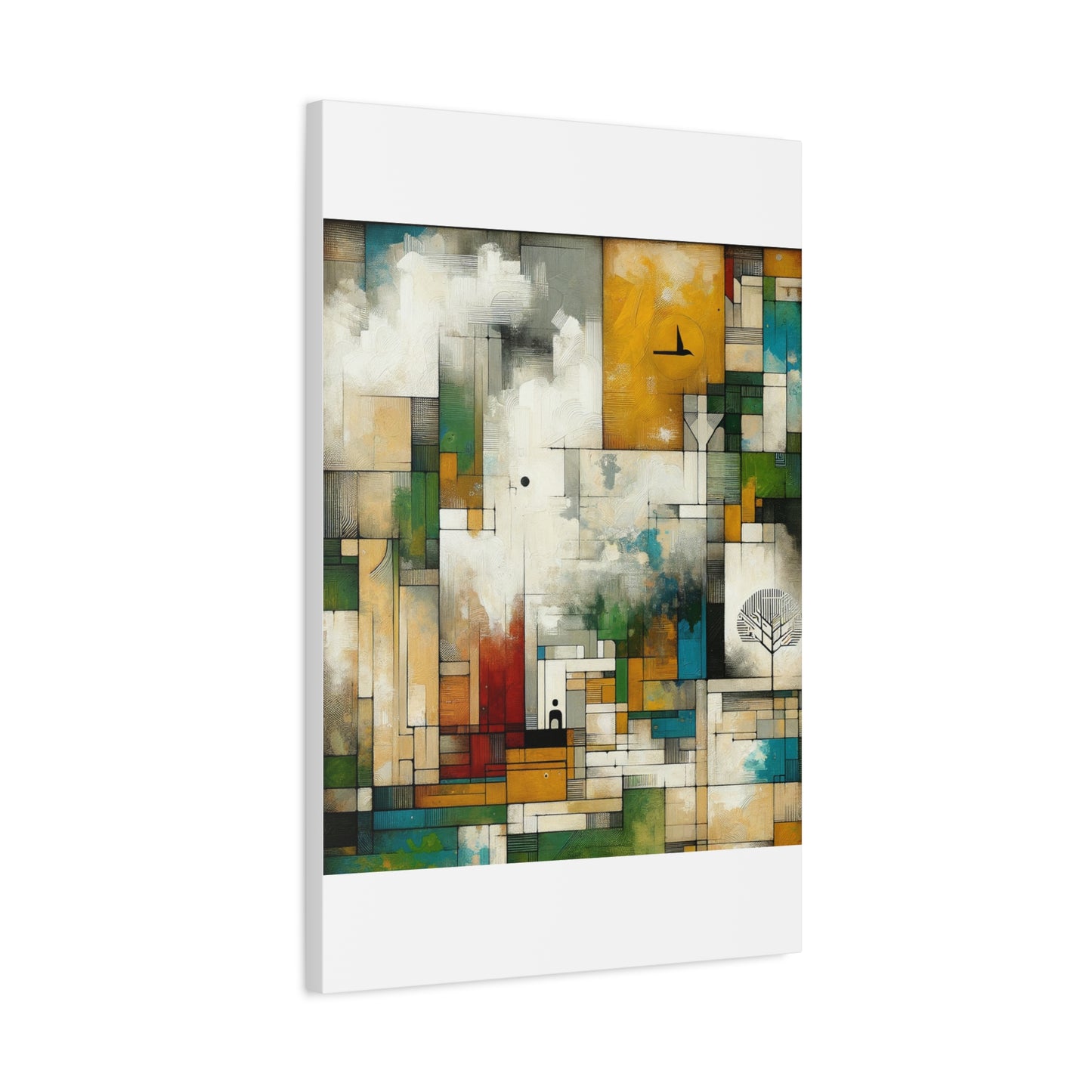 Abstract Geometric Art - Matte Canvas, Stretched, 1.25"